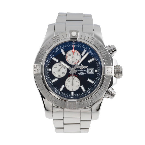 Breitling Super Avenger II chronographe acier automatique montre pour hommes A1337111/BC29/168A  [2502980]