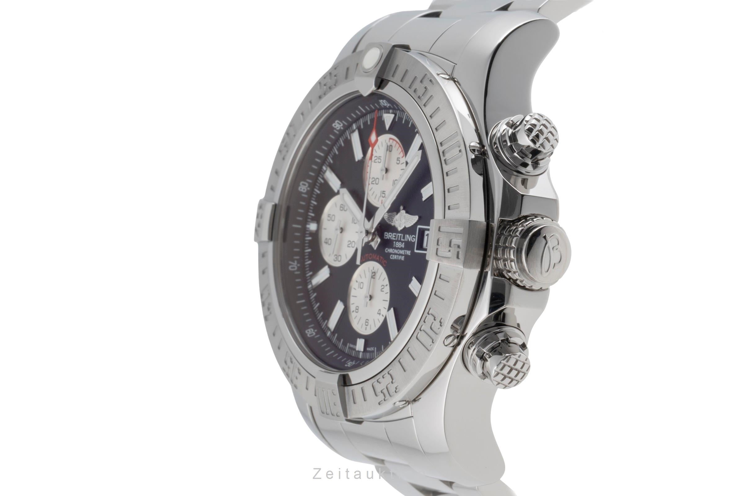 Breitling Super Avenger II chronographe acier automatique montre pour hommes A1337111/BC29/168A  [2502980]