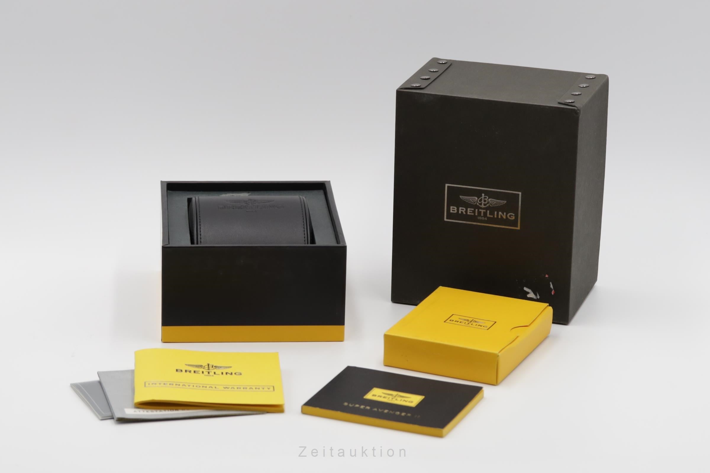 Breitling Super Avenger II chronographe acier automatique montre pour hommes A1337111/BC29/168A  [2502980]