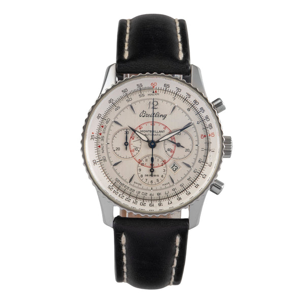 Breitling Montbrillant Chronograph Stahl Automatik Herrenuhr Ref. A41330  [2502981]