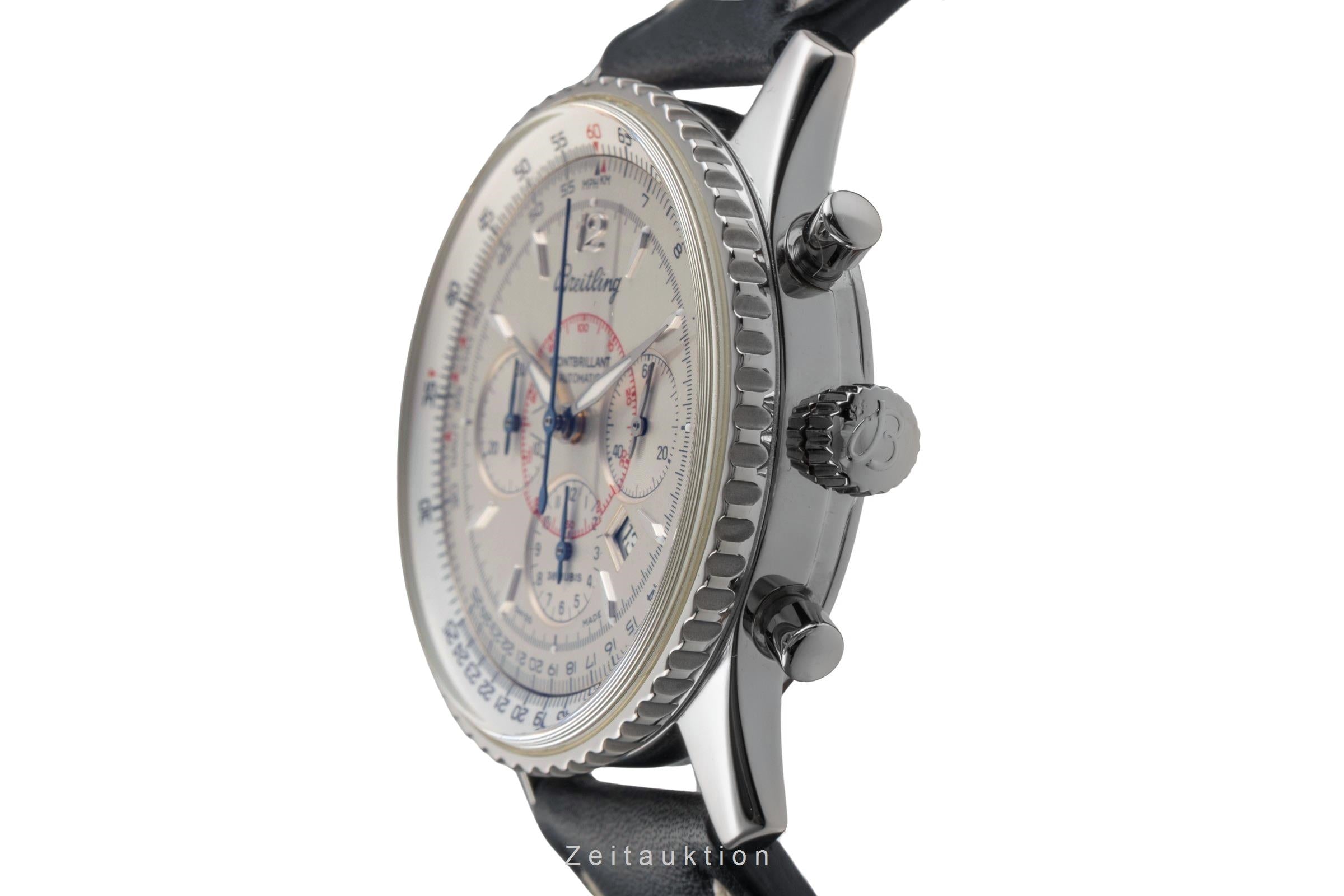 Breitling Montbrillant Chronograph Stahl Automatik Herrenuhr Ref. A41330  [2502981]