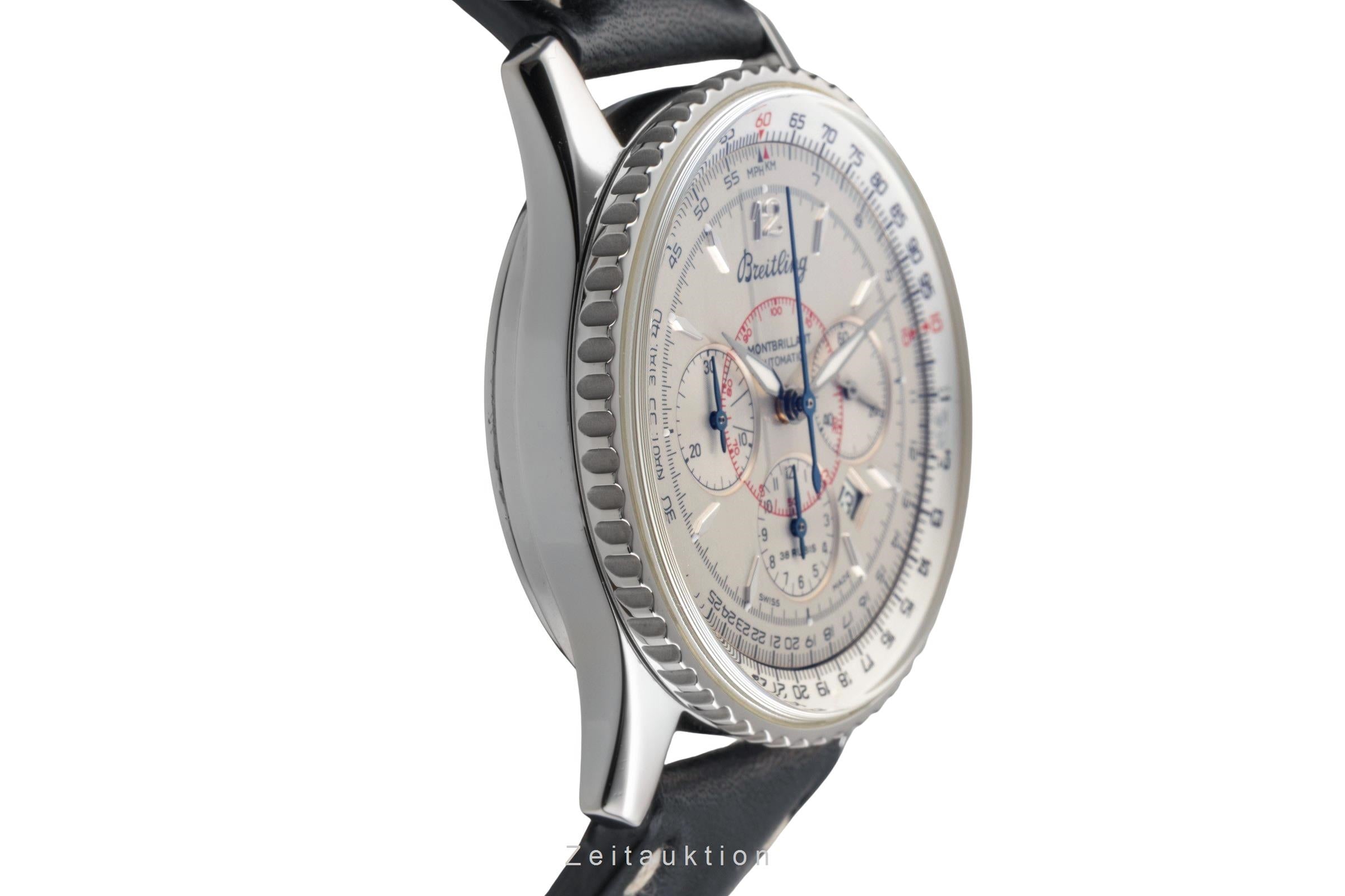 Breitling Montbrillant Chronograph Stahl Automatik Herrenuhr Ref. A41330  [2502981]