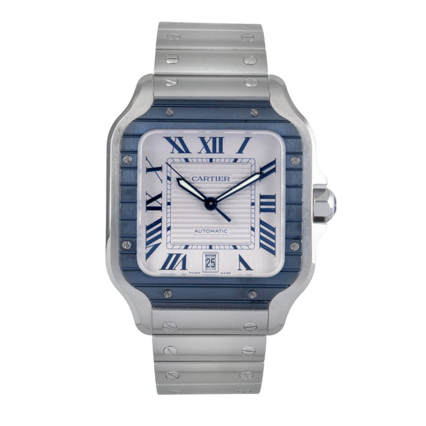 Cartier Santos Stahl Automatik 1847 MC WSSA0047 2502982