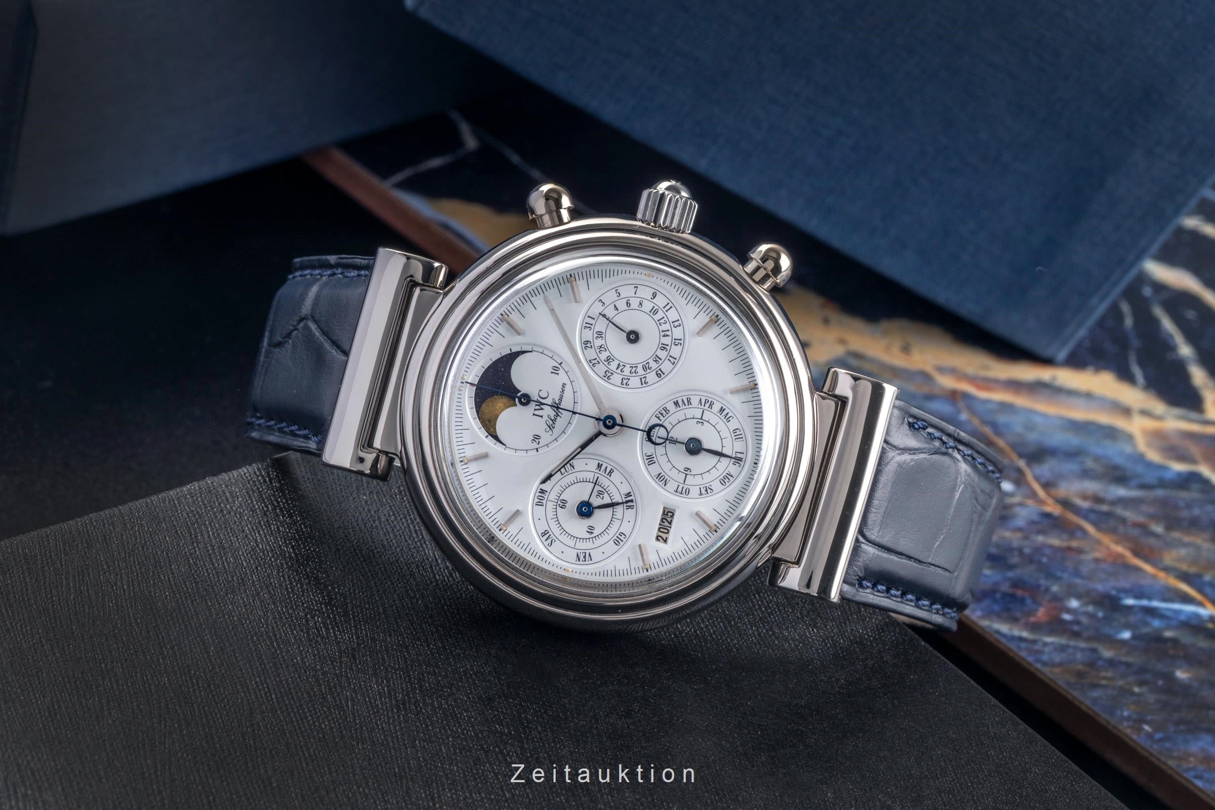 IWC Da Vinci Perpetual Calendar Chronograph 18K Weissgold Gold Ref. IW375007 [2502983]