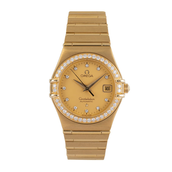 Omega Constellation or 18 ct automatique montre pour femmes 1197.15.00  [2502984]