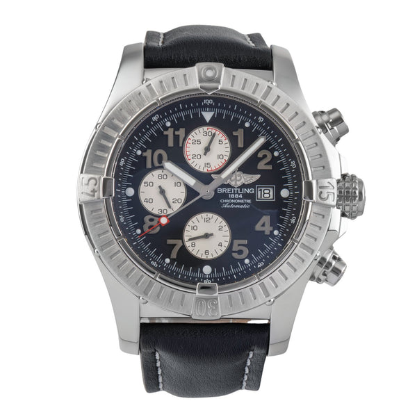 Breitling Super Avenger cronografo acciaio automatismo orologio da uomo A13370  [2502987]