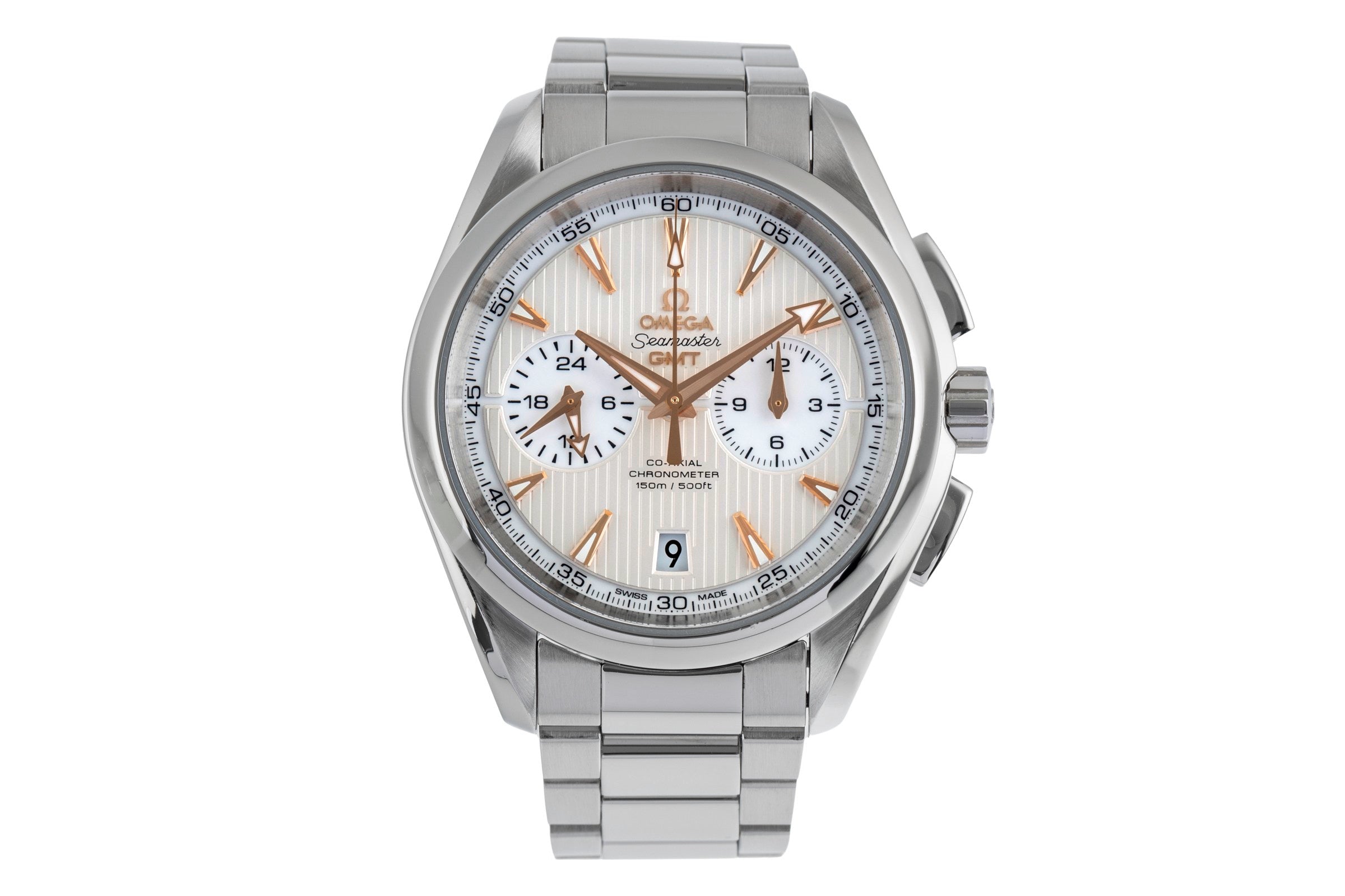 Omega Seamaster chronograph steel automatic Kal. 9605 Ref. 231.10