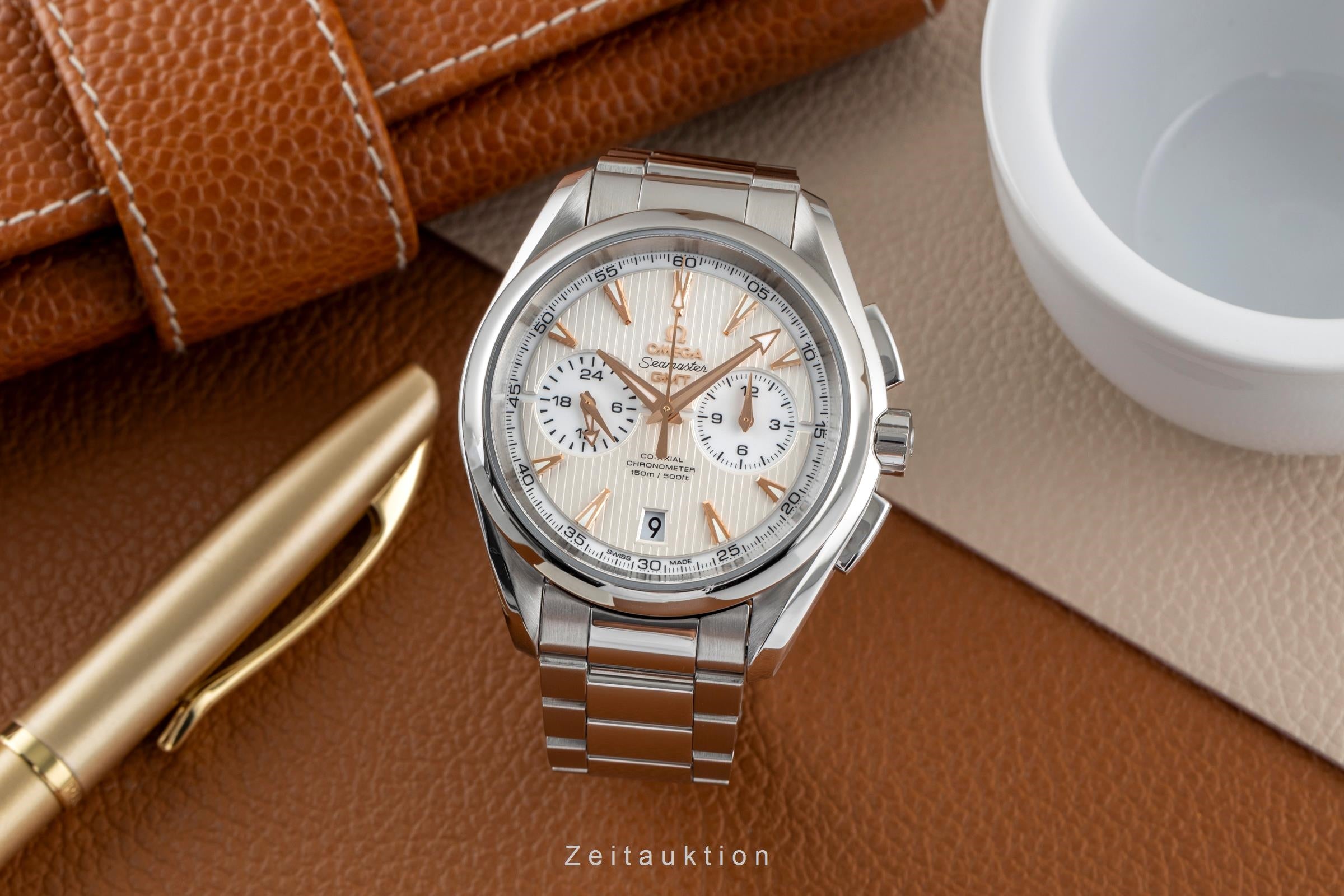OMEGA Seamaster Automatic 自動巻き時計 Omega Seamaster chronograph steel automatic Kal. 9605 Ref. 231.10