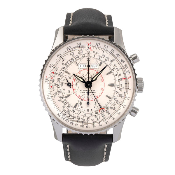 Breitling Montbrillant Datora  cronógrafo acero automático reloj para caballeros A21330 A213G18NP  [2502993]