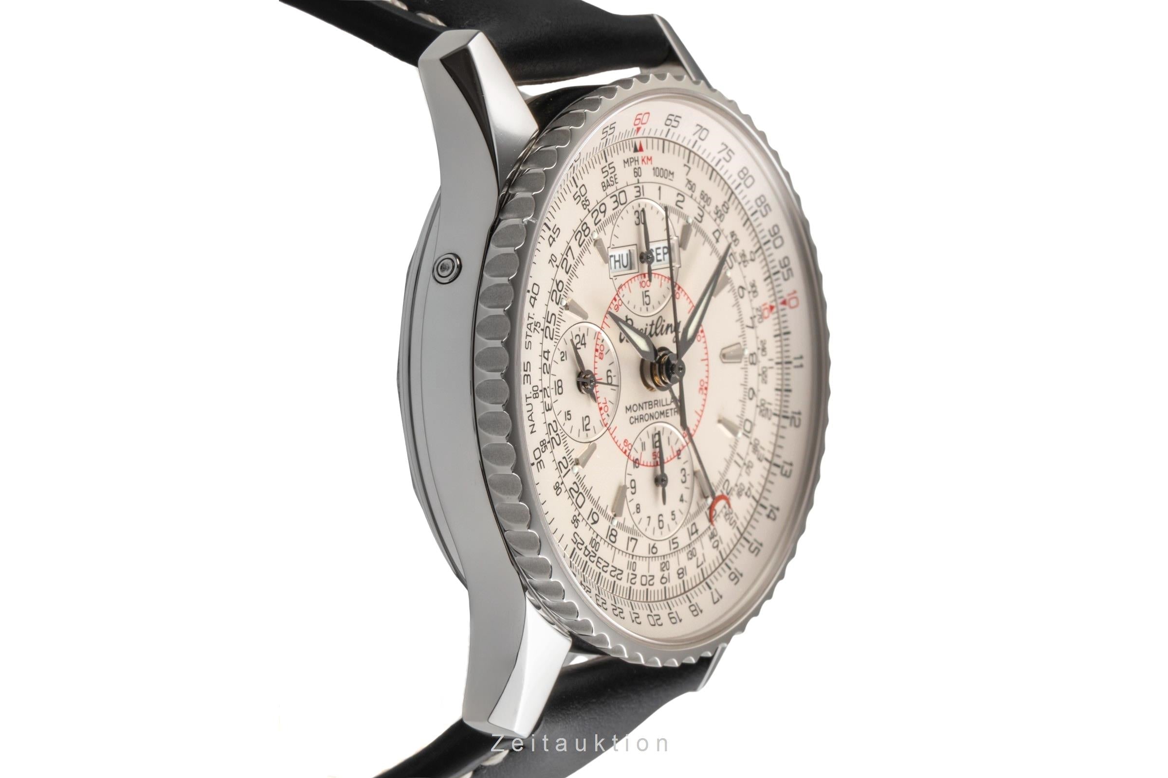 Breitling Montbrillant Datora  cronógrafo acero automático reloj para caballeros A21330 A213G18NP  [2502993]