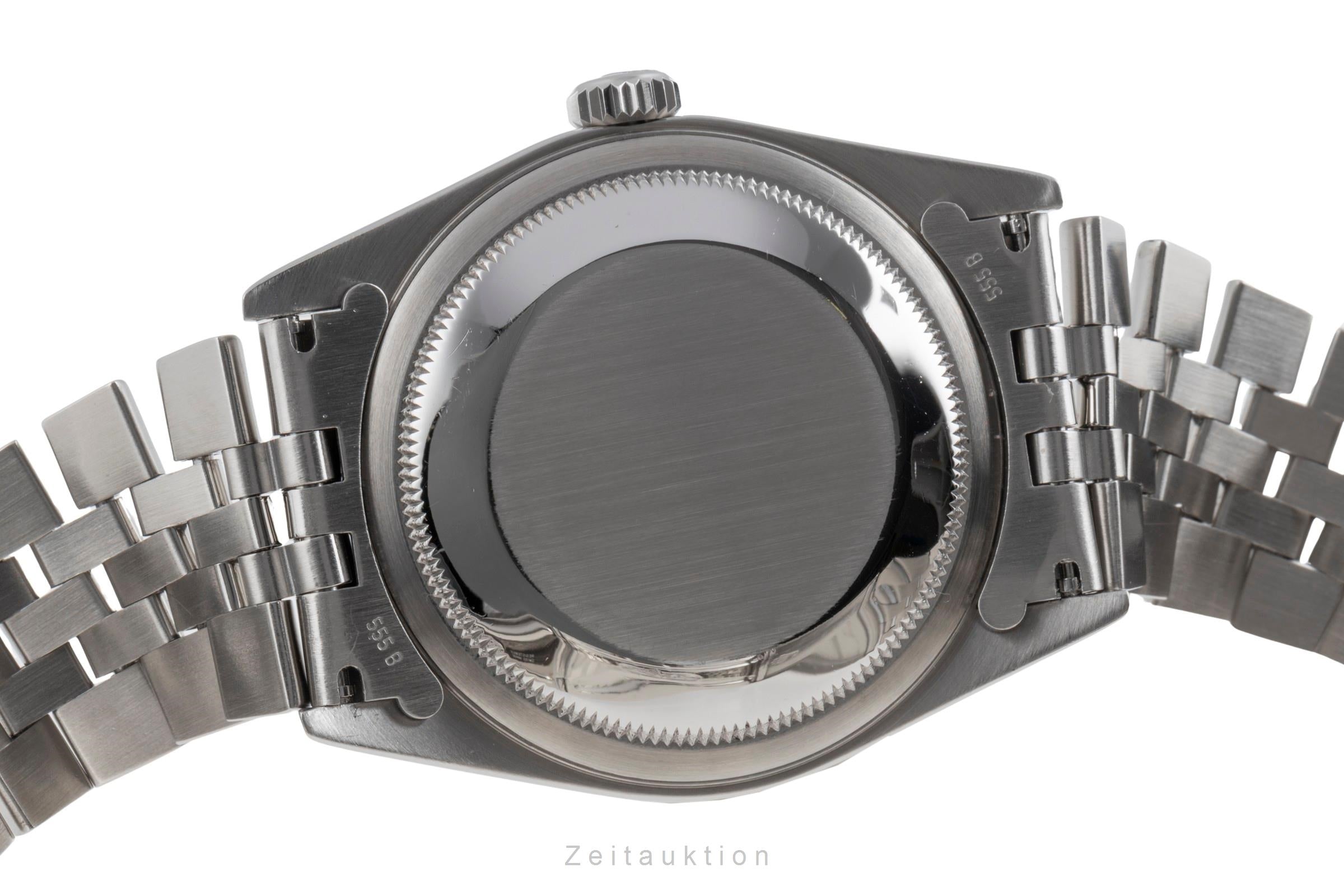 Rolex Datejust acciaio / oro bianco automatismo orologio da uomo 16234  [2502995]