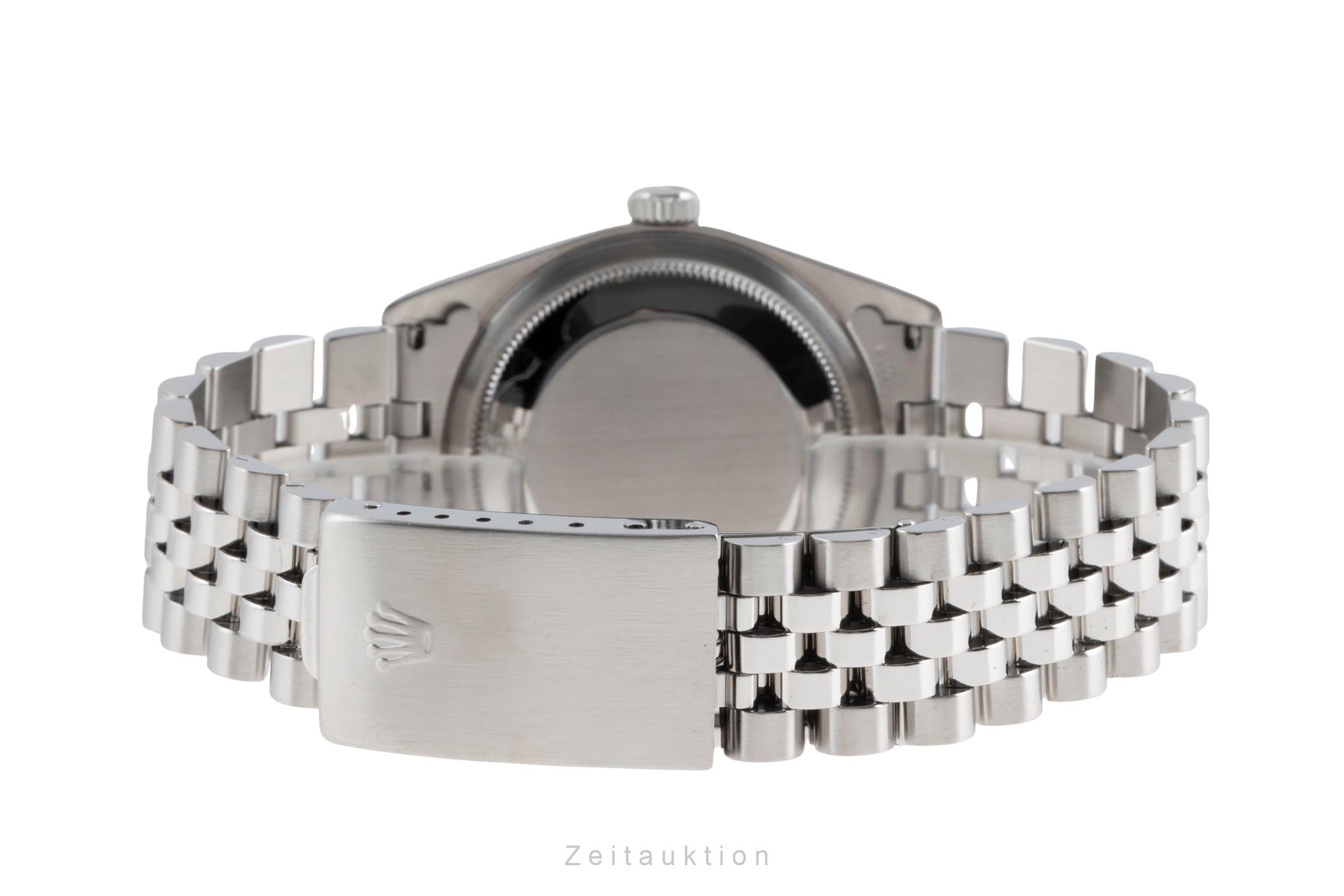 Rolex Datejust acciaio / oro bianco automatismo orologio da uomo 16234  [2502995]