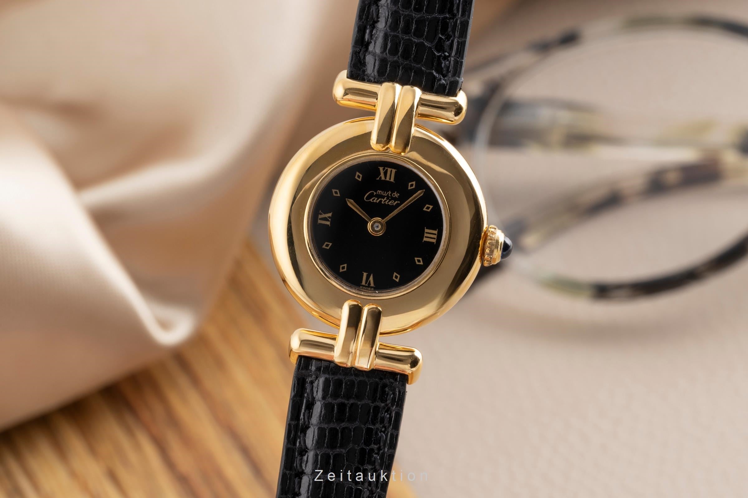 Cartier Vermeil silver-gilt quartz women's watch 590002  [2502997]