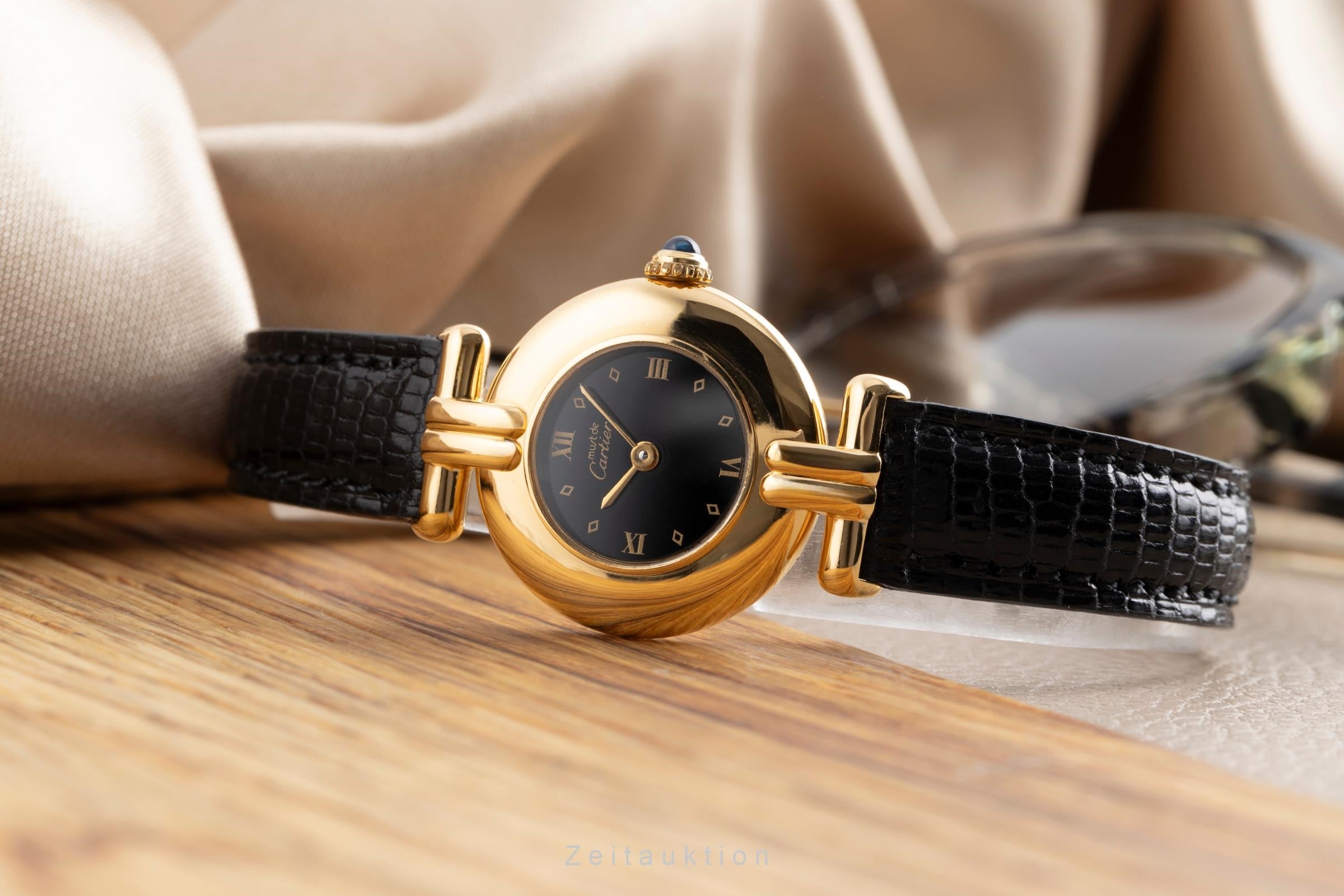 Cartier Vermeil silver-gilt quartz women's watch 590002  [2502997]