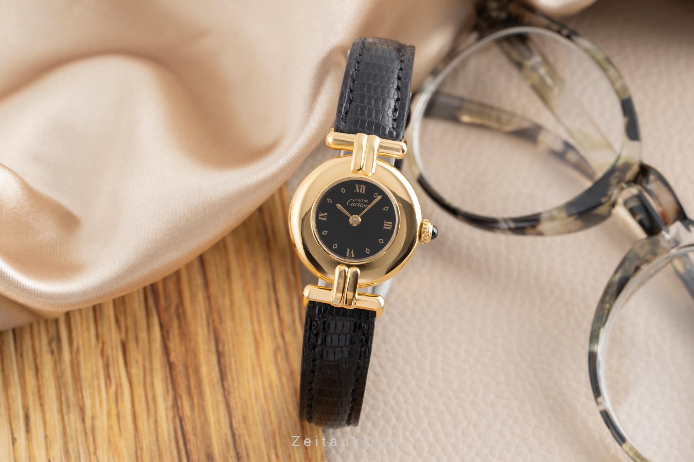 Cartier Vermeil silver-gilt quartz women's watch 590002  [2502997]