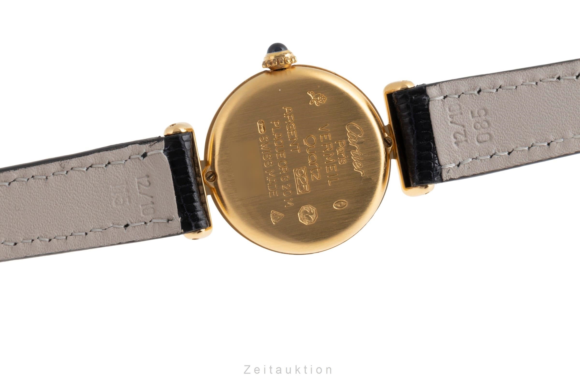 Cartier Vermeil silver-gilt quartz women's watch 590002  [2502997]