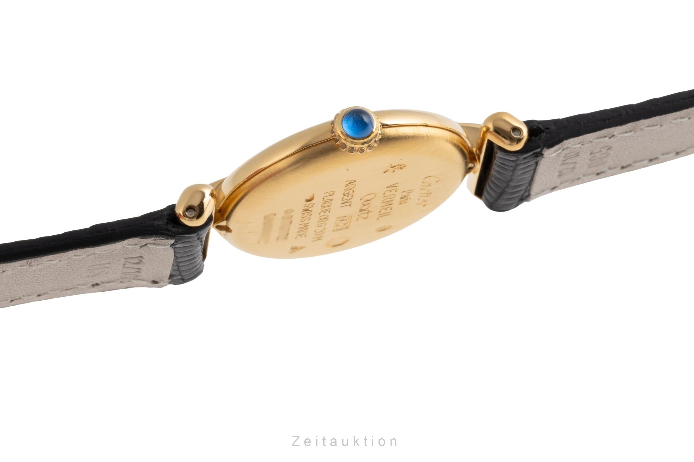 Cartier Vermeil silver-gilt quartz women's watch 590002  [2502997]