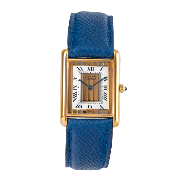 Cartier Tank Trinity vergoldet Quarz Unisex Ref. 681006 Klassiker [2502999]