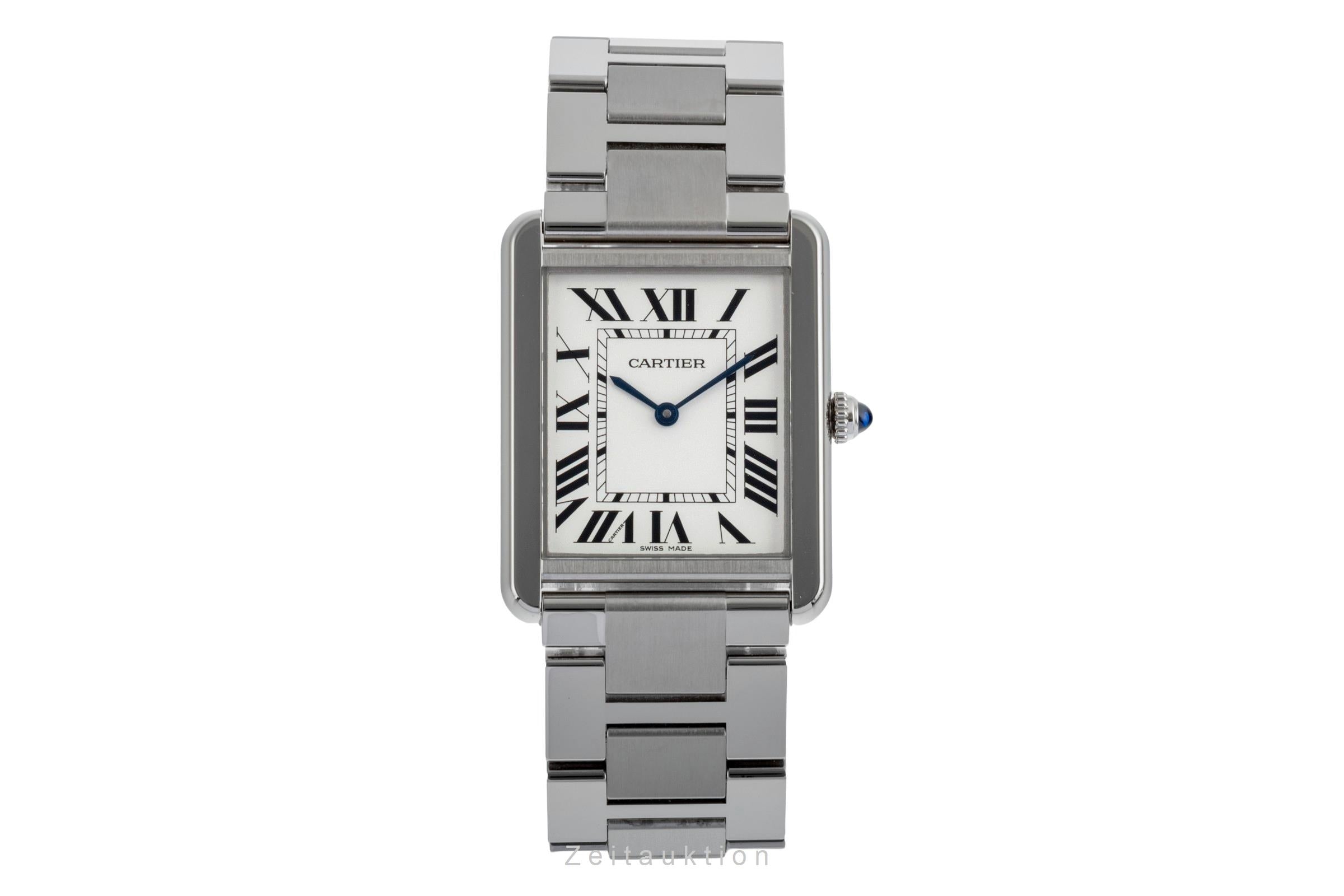 Cartier Tank acero cuarzo unisex W5200014  [2503000]