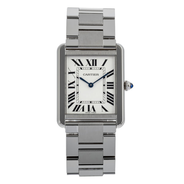 Cartier Tank acero cuarzo unisex W5200014  [2503000]