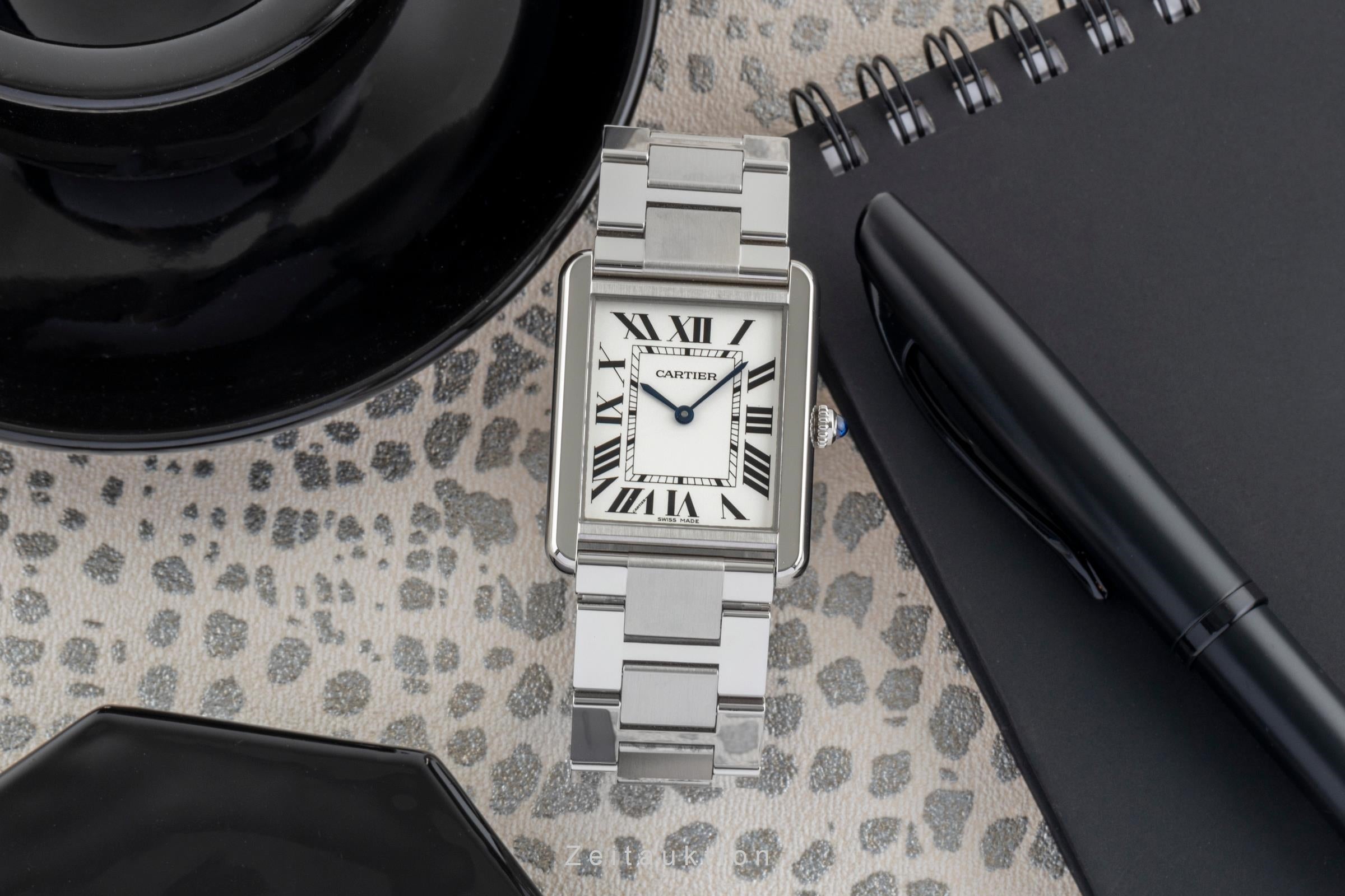 Cartier Tank acero cuarzo unisex W5200014  [2503000]