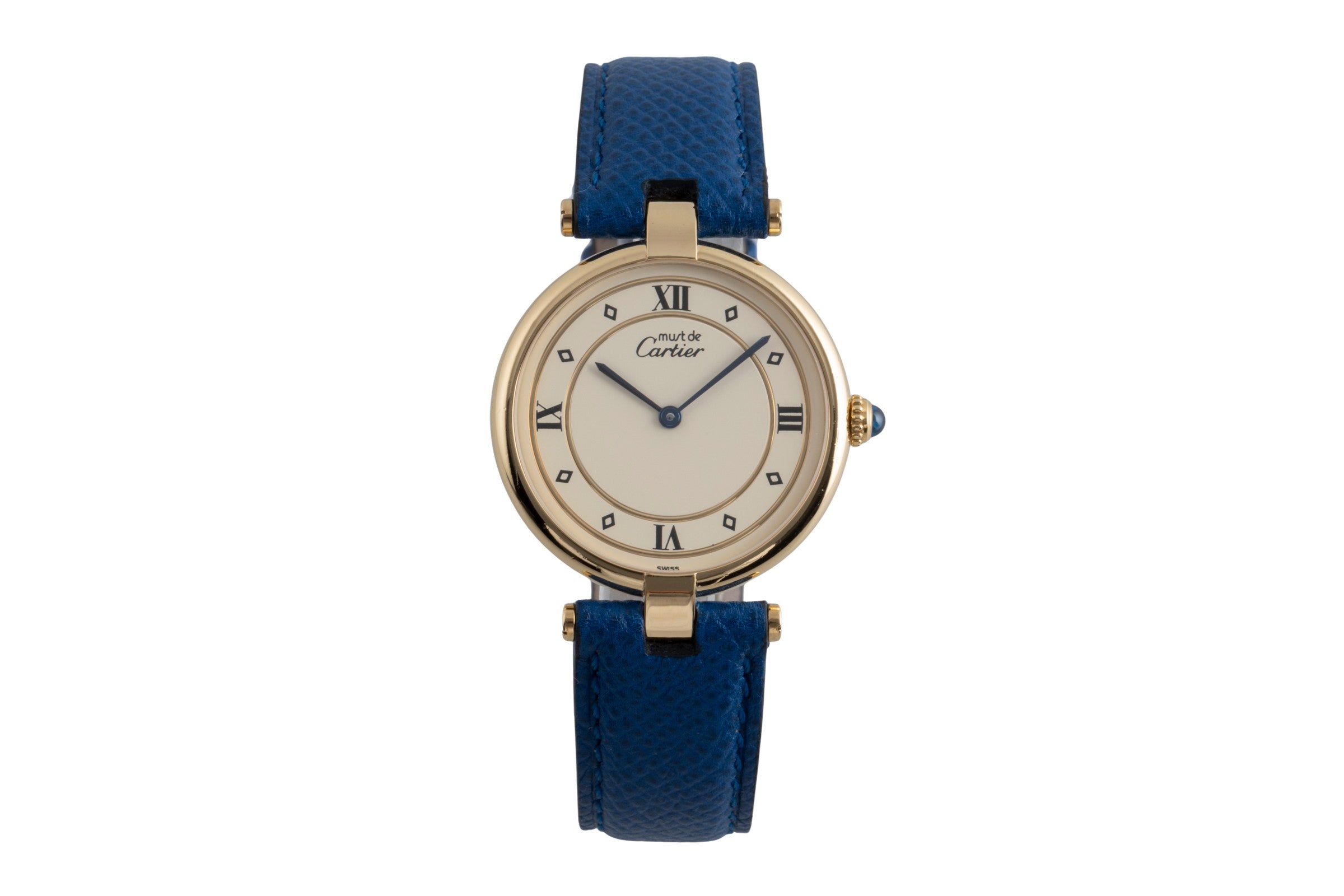 Cartier VERMEIL アナログ腕時計　現状販売 Cartier Vermeil silver-gilt quartz Kal. 90 Ref. 590003 | 2503001