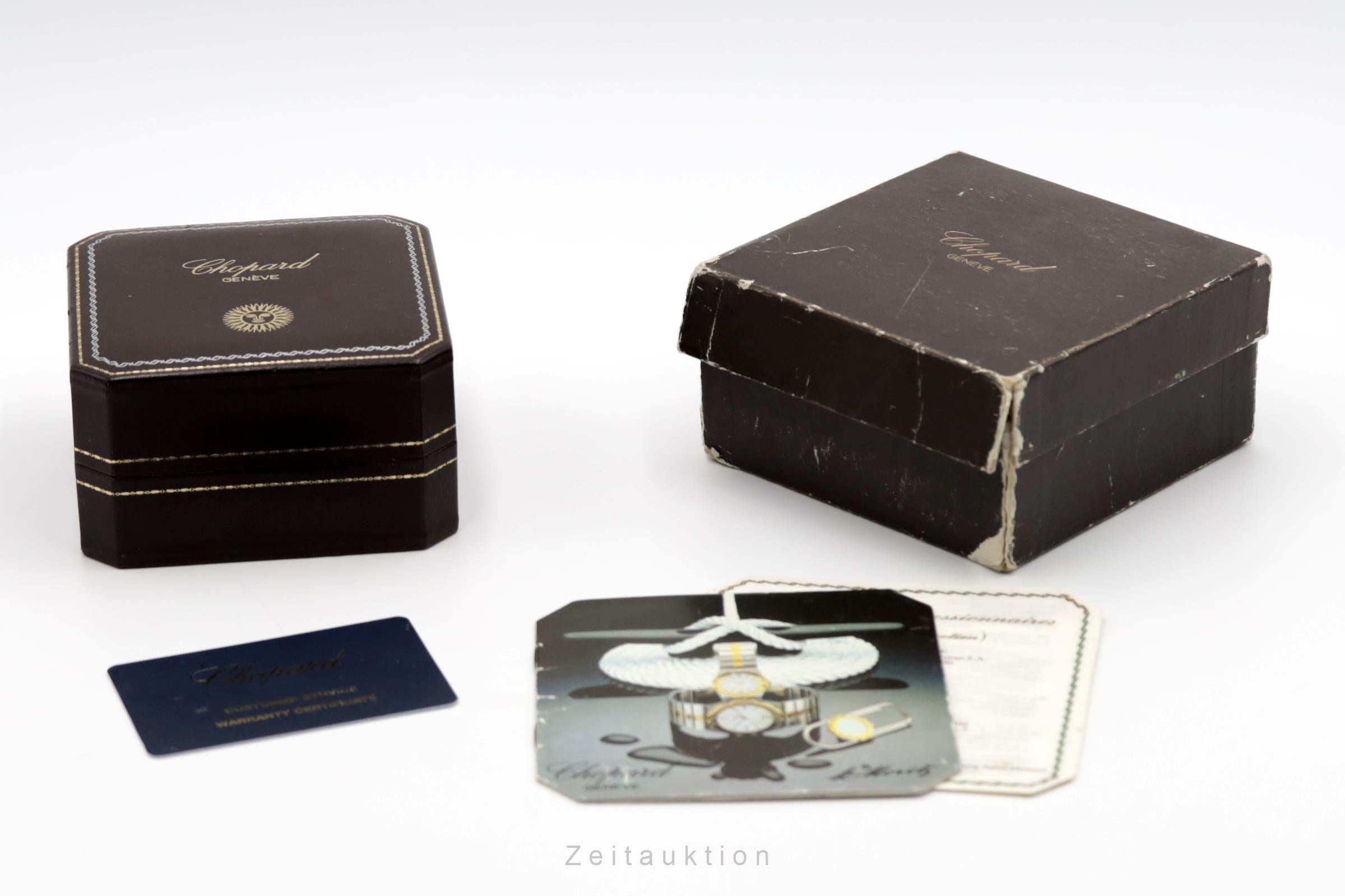 Chopard St. Moritz acciaio / oro quarzo unisex 8023 Vintage  [2503002]