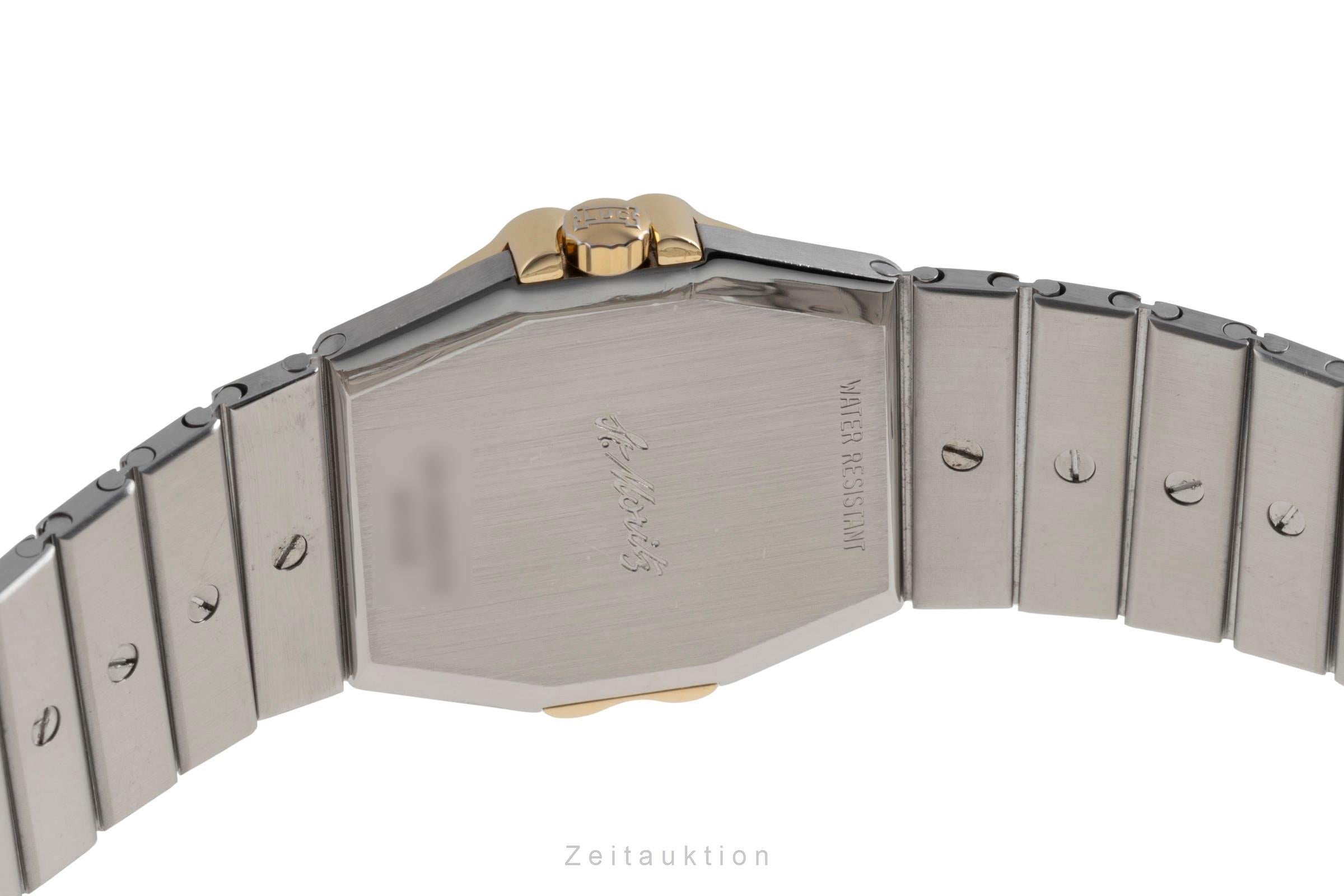 Chopard St. Moritz acciaio / oro quarzo unisex 8023 Vintage  [2503002]