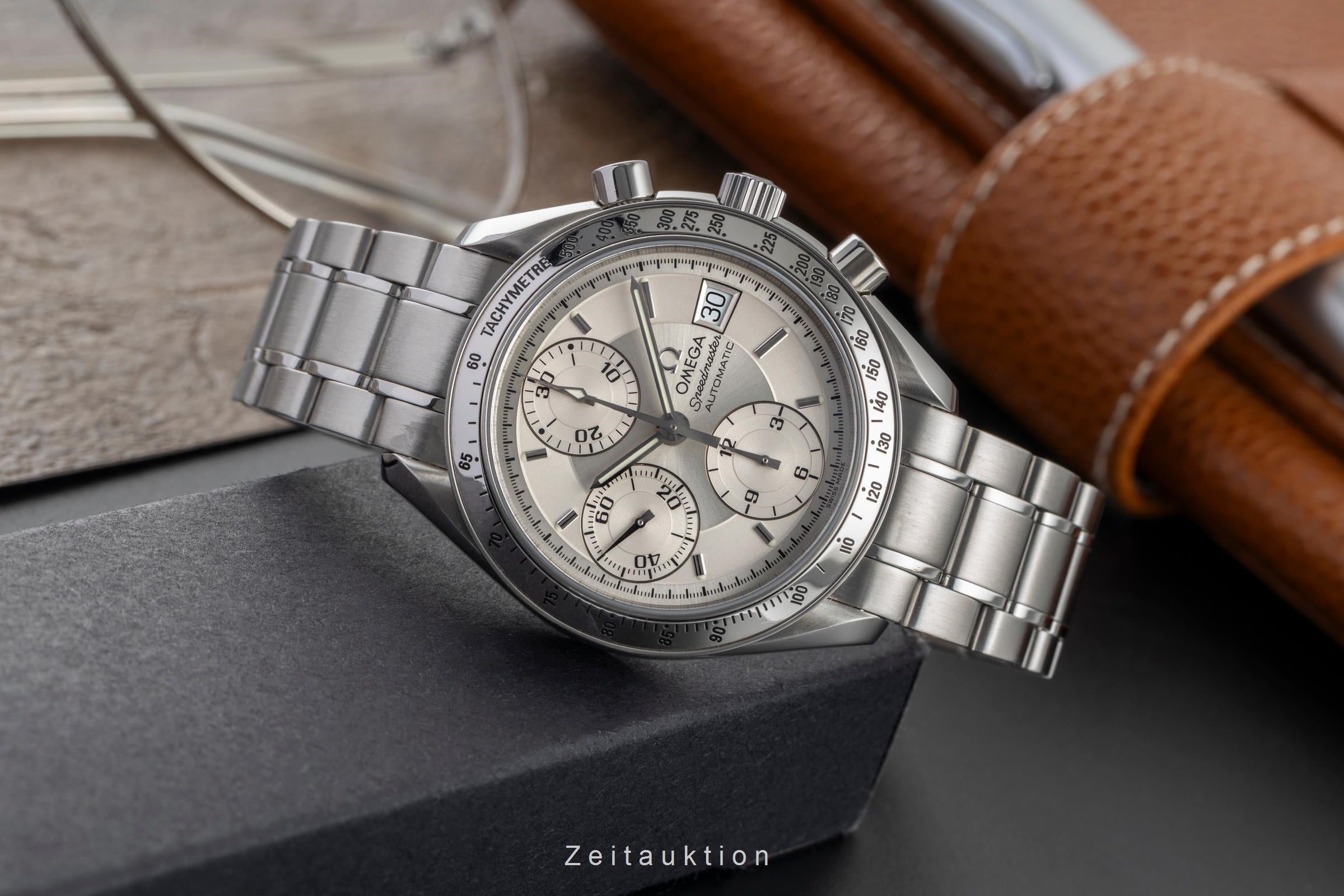 Omega Speedmaster Date chronograph steel automatic men's watch 3513.30.00 LP: 6100EUR  [2503006]