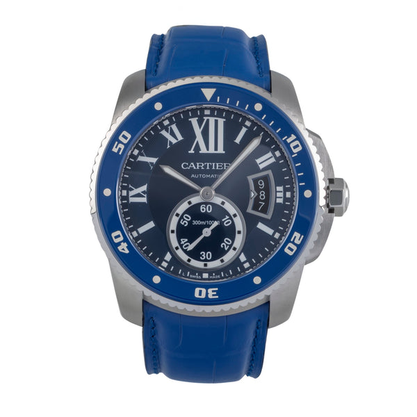 Cartier Calibre de Cartier acier automatique montre pour hommes WSCA0010  [2503009]