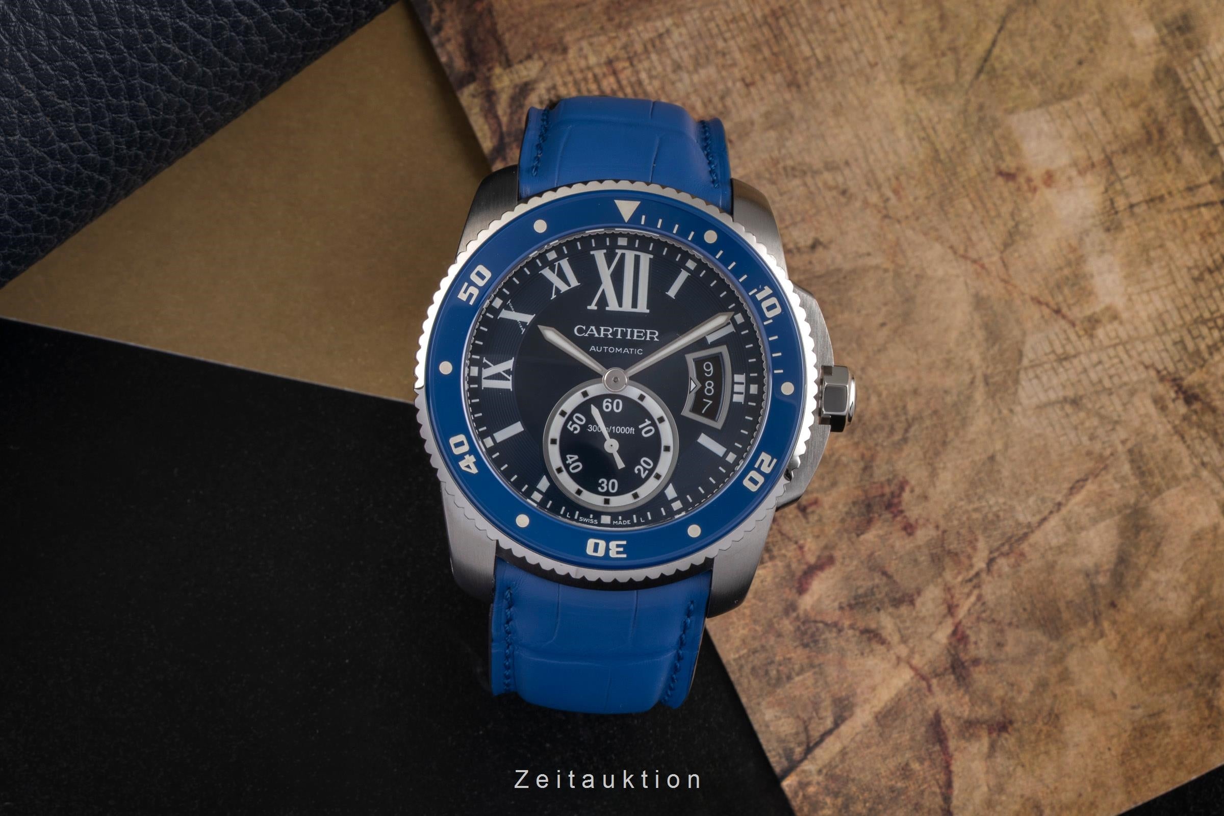 Cartier Calibre de Cartier acier automatique montre pour hommes WSCA0010  [2503009]