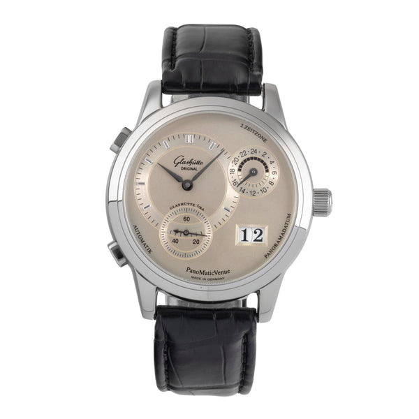 Glashütte PanoMaticVenue acier automatique montre pour hommes 1-90-04-02-02-04  [2503012]