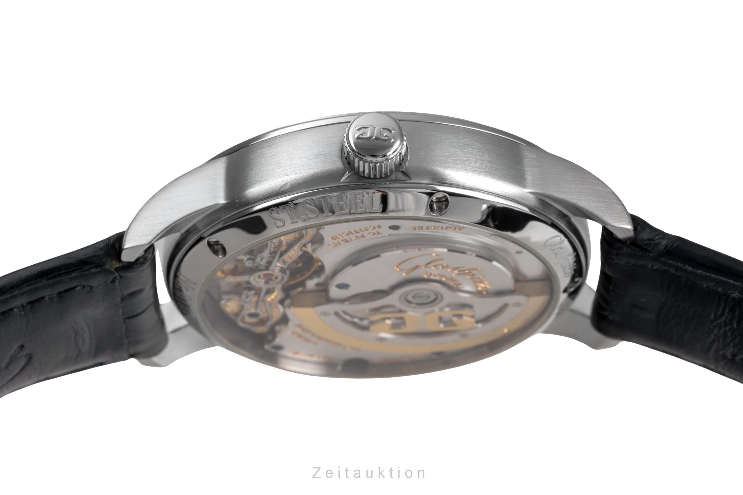 Glashütte PanoMaticVenue acier automatique montre pour hommes 1-90-04-02-02-04  [2503012]