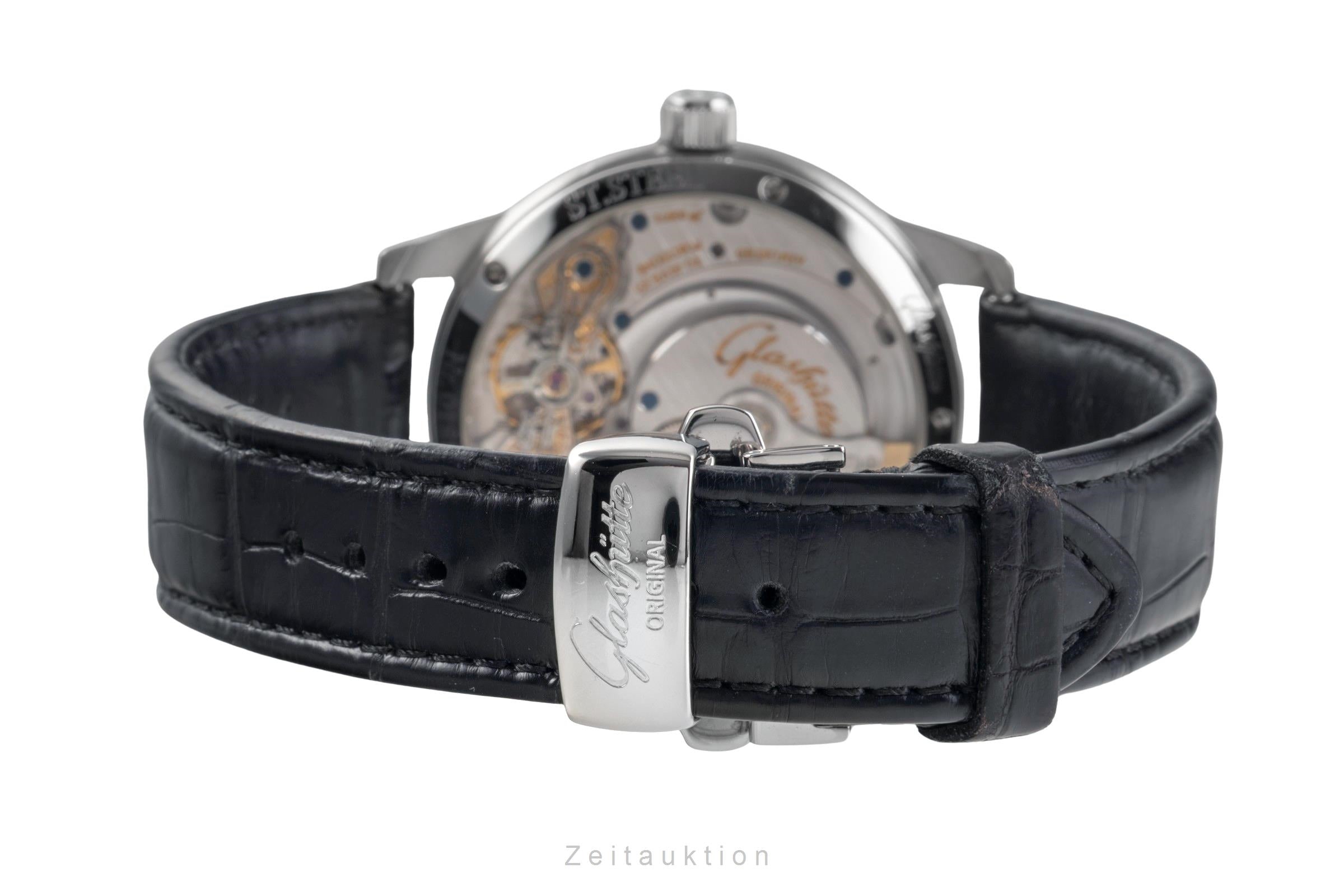 Glashütte PanoMaticVenue acier automatique montre pour hommes 1-90-04-02-02-04  [2503012]