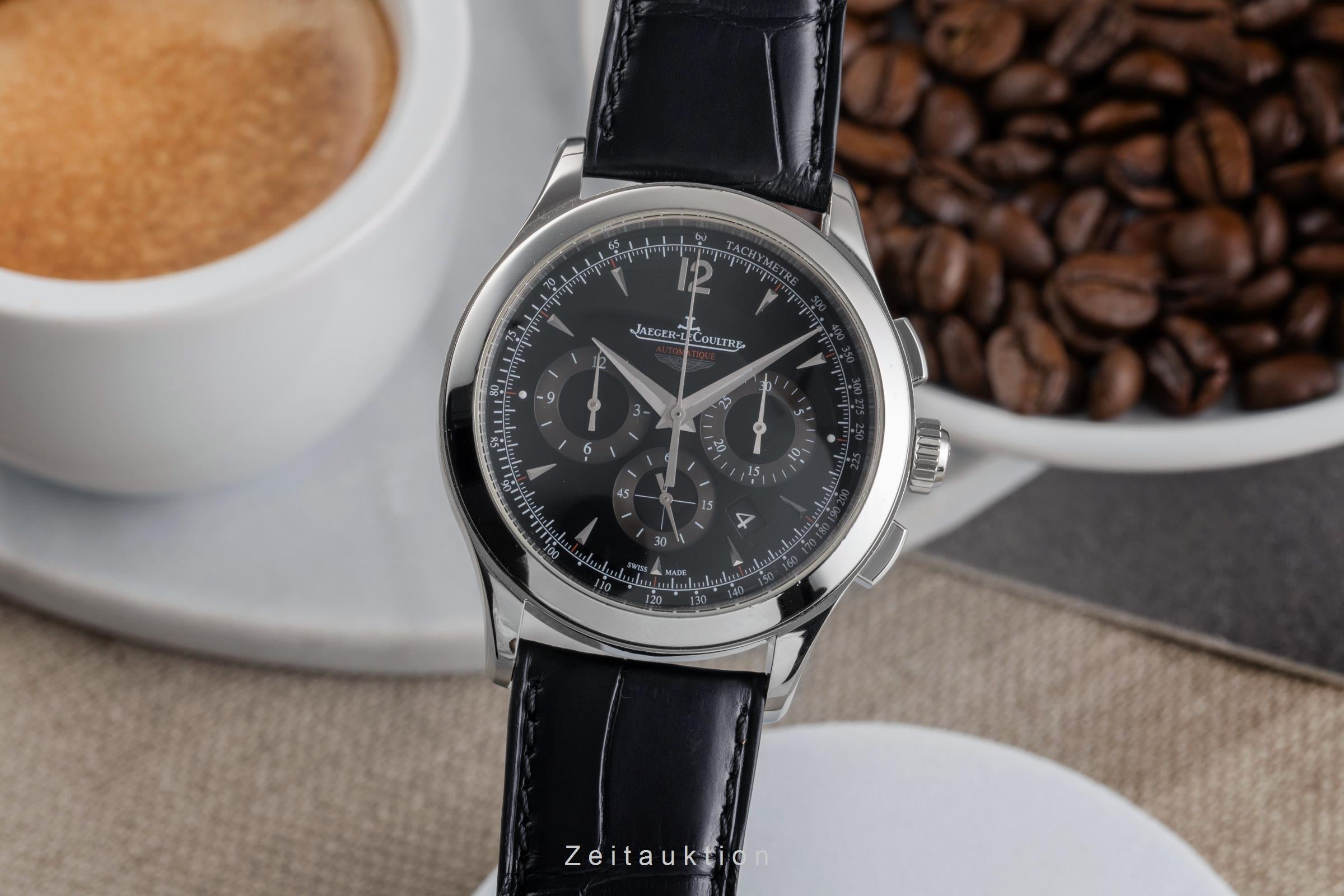 Jaeger LeCoultre Master Chronograph chronograph steel automatic men's watch Q153847N 174.8.C1  [2503015]