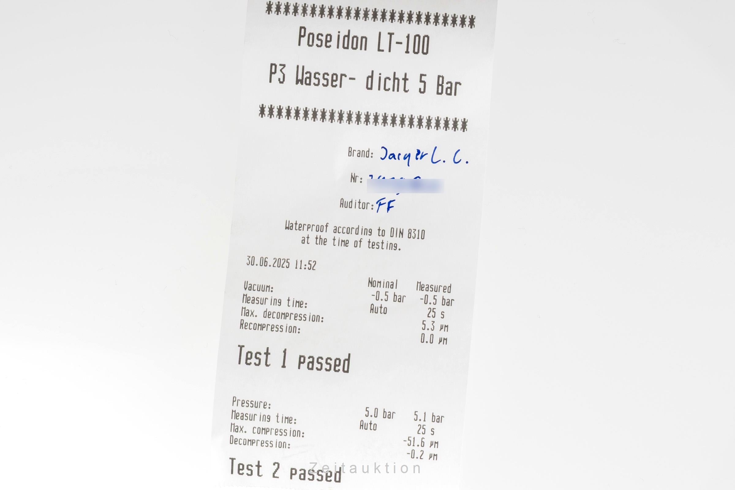 Jaeger LeCoultre Master Chronograph chronograph steel automatic men's watch Q153847N 174.8.C1  [2503015]