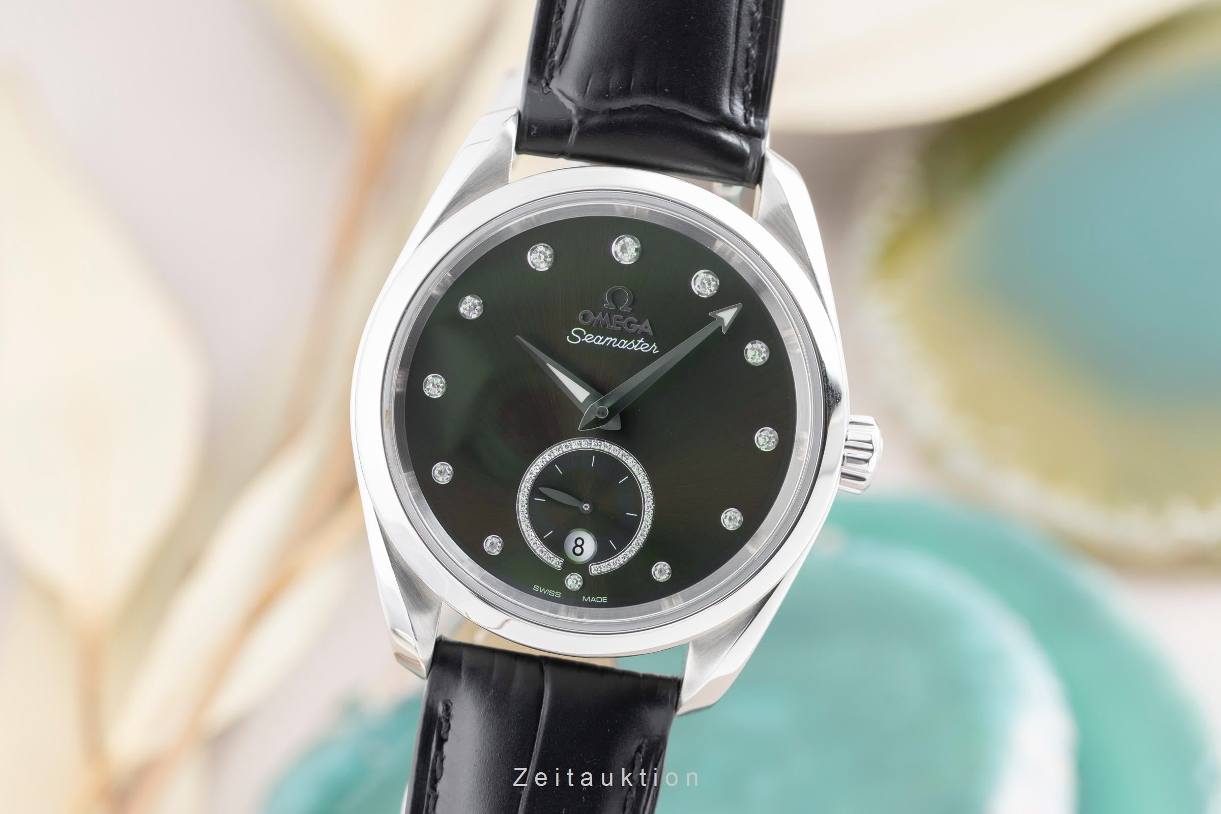 Omega Seamaster acero automático reloj para caballeros 220.13.38.20.60.001 LP: 8300EUR  [2503016]