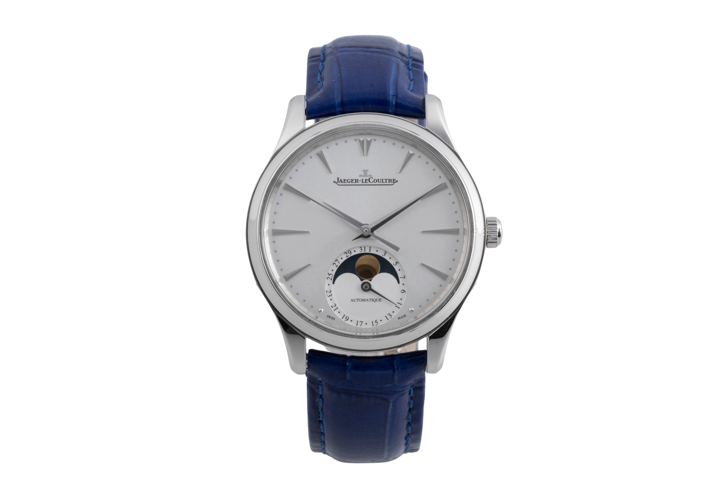 Jaeger LeCoultre Master Ultra Thin acier automatique montre pour hommes Q1258420 ,145.8.64.S LP: 9800EUR  [2503017]
