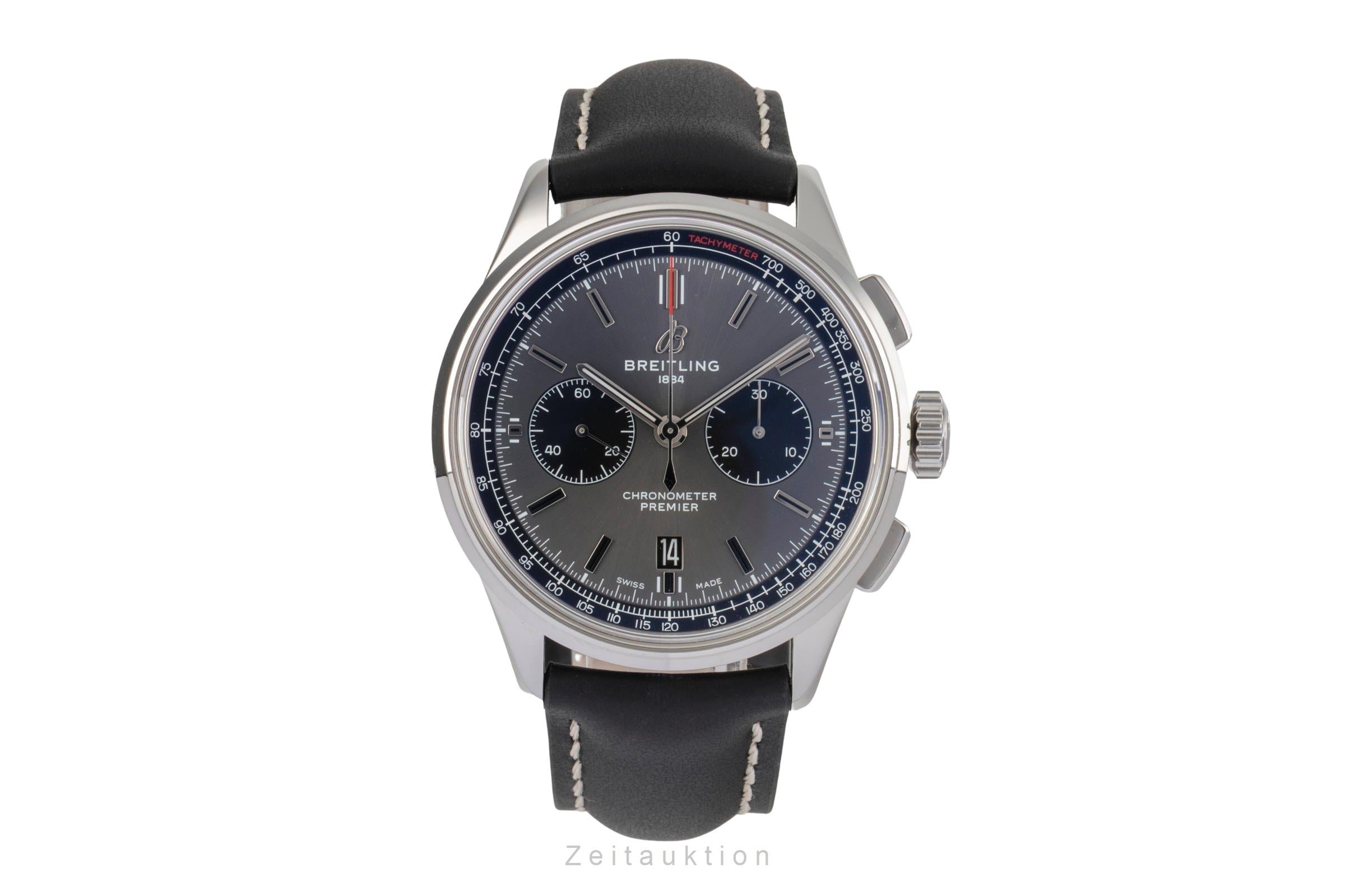 Breitling Premier chronograph steel automatic men's watch AB0118221B1X1 LP: 8450EUR  [2503018]