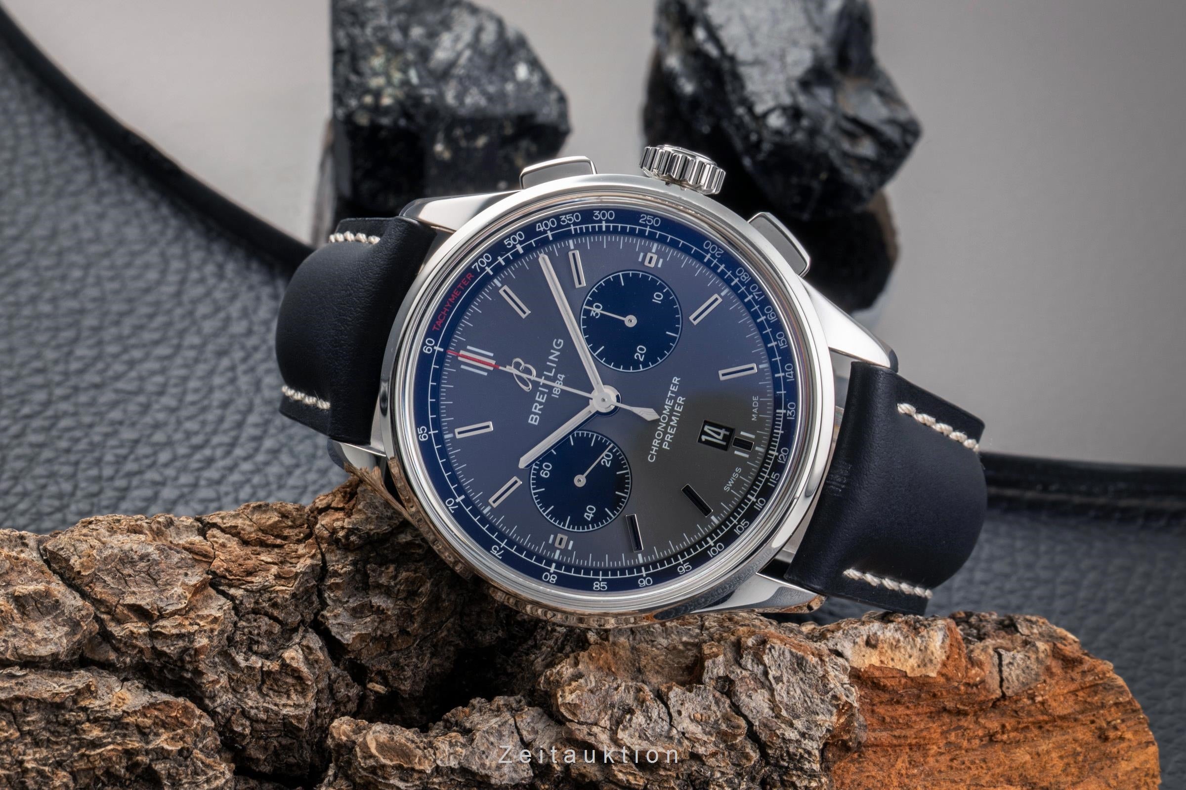 Breitling Premier chronograph steel automatic men's watch AB0118221B1X1 LP: 8450EUR  [2503018]