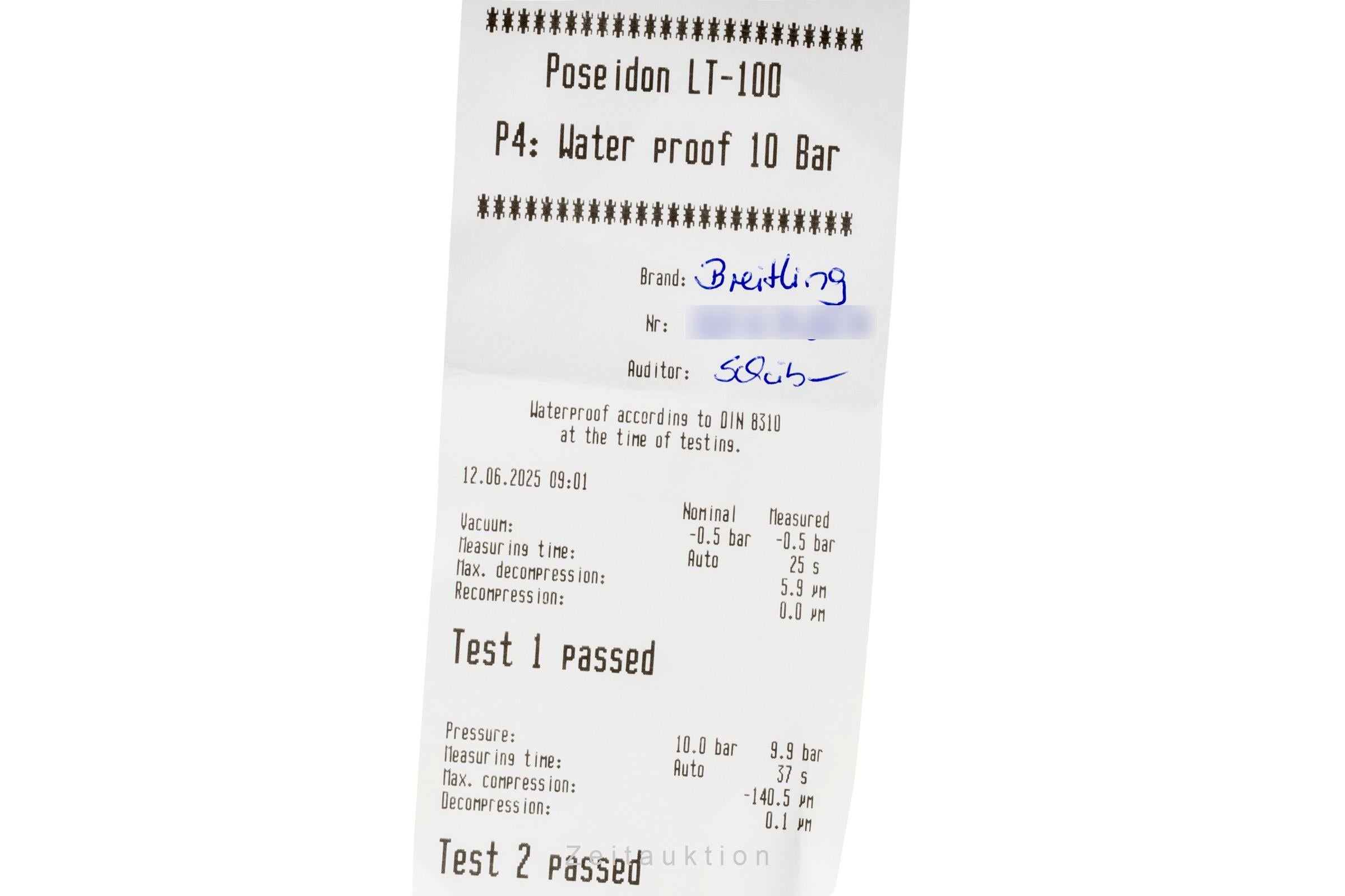 Breitling Premier chronograph steel automatic men's watch AB0118221B1X1 LP: 8450EUR  [2503018]