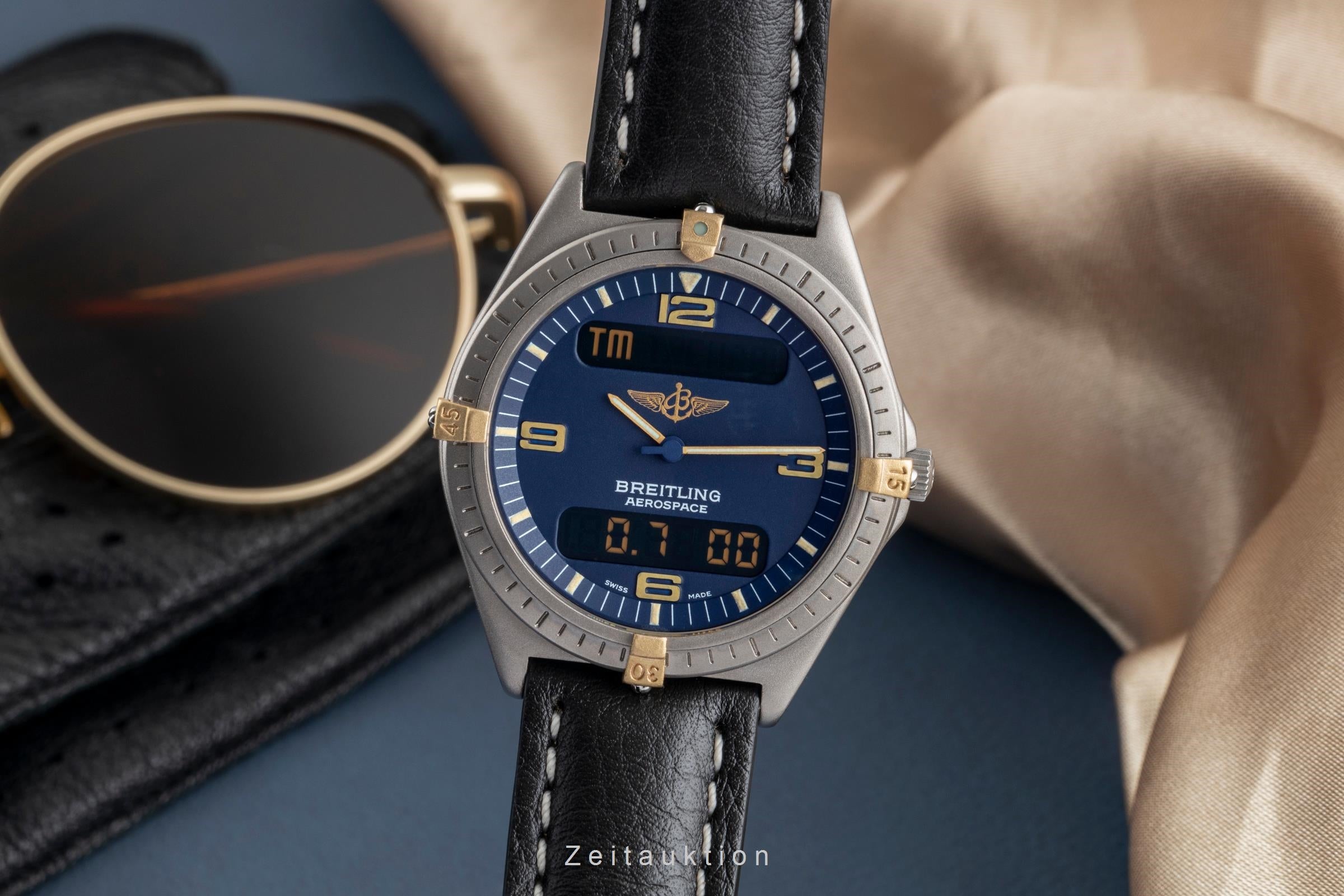 Breitling Aerospace Chronograph Titan / Gold Quarz Ref. F56059  [2503019]