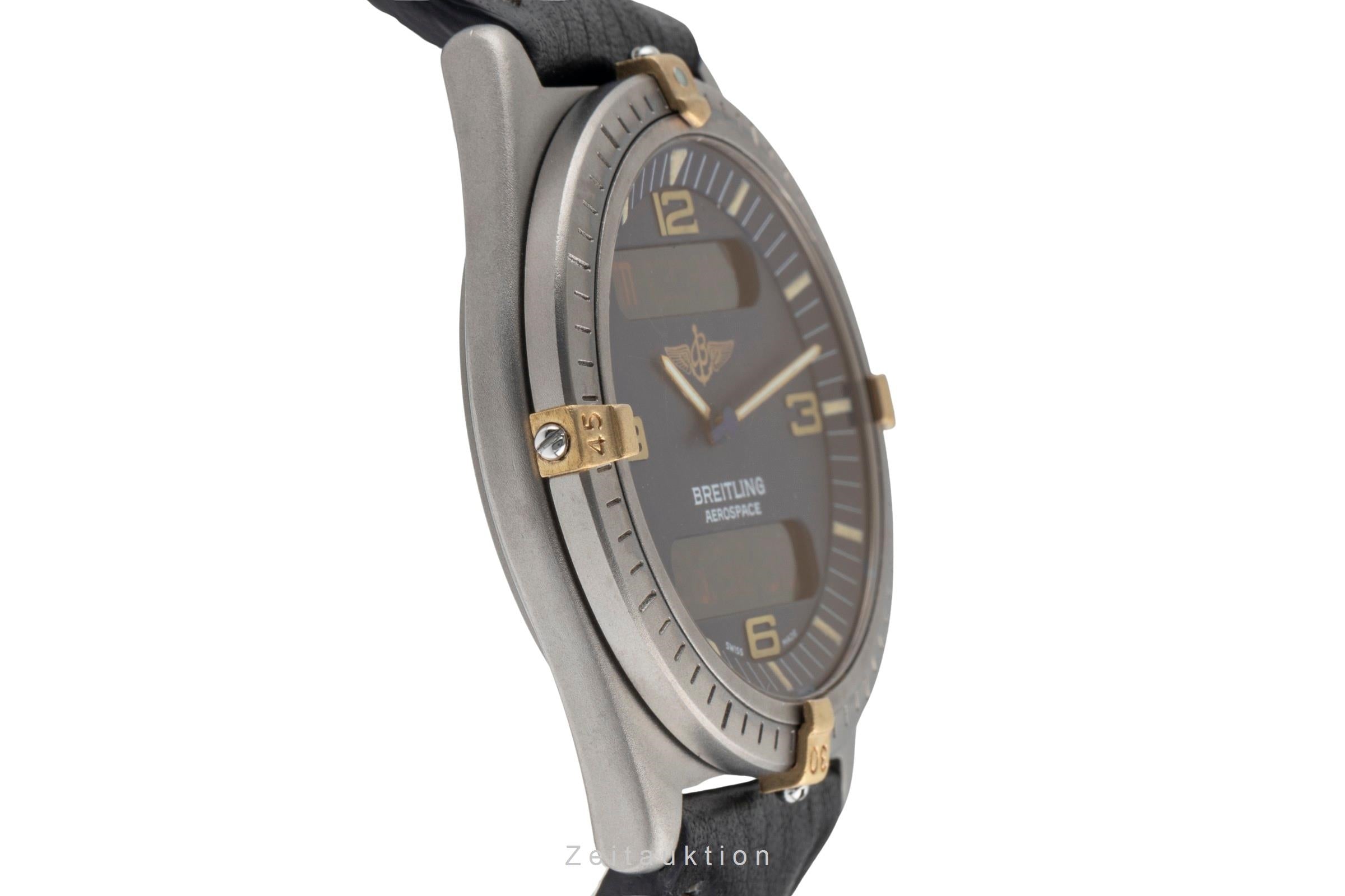 Breitling Aerospace Chronograph Titan / Gold Quarz Ref. F56059  [2503019]