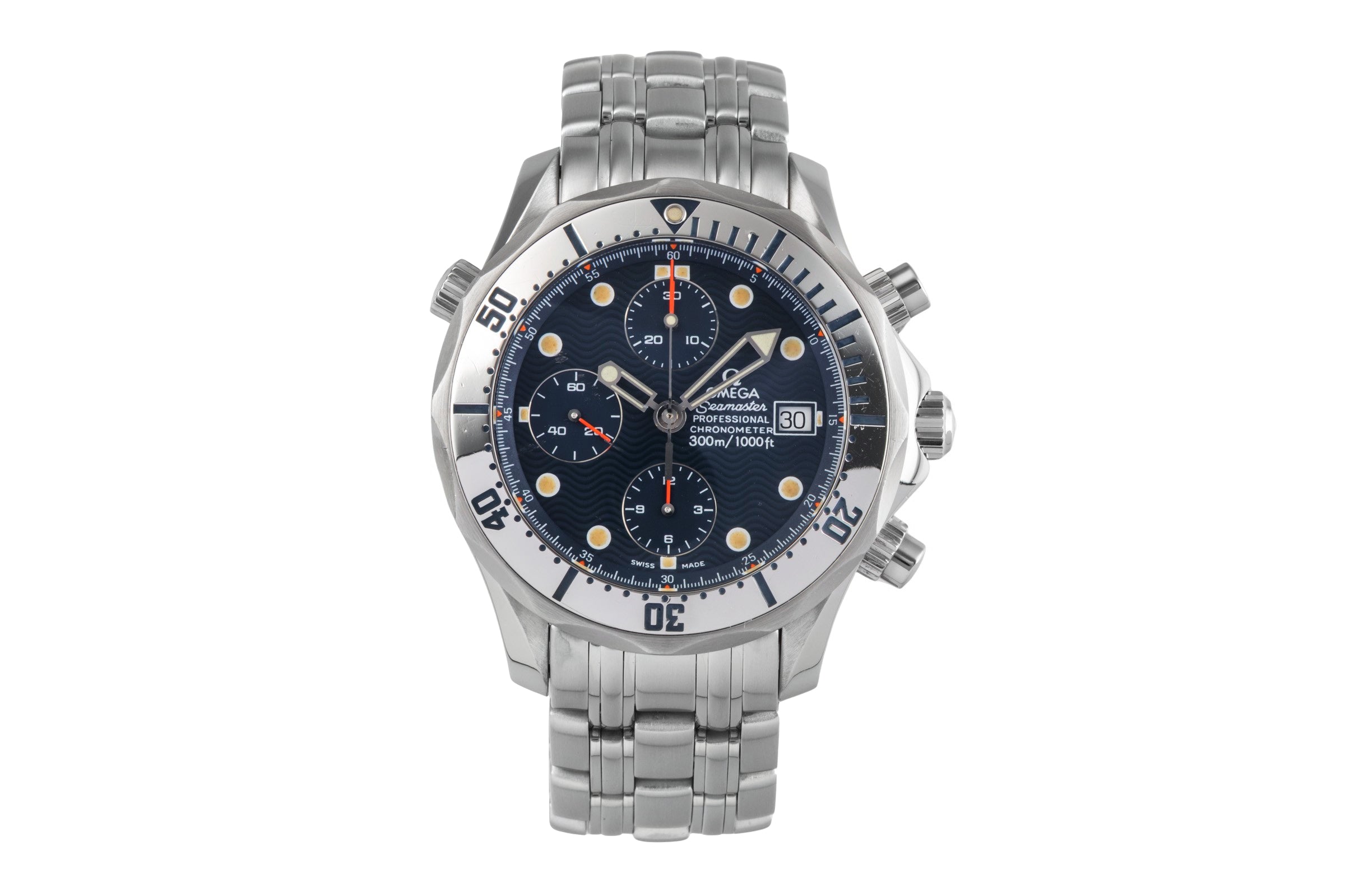 Omega Seamaster chronograph steel automatic Kal. 1154 Ref. 2598.80