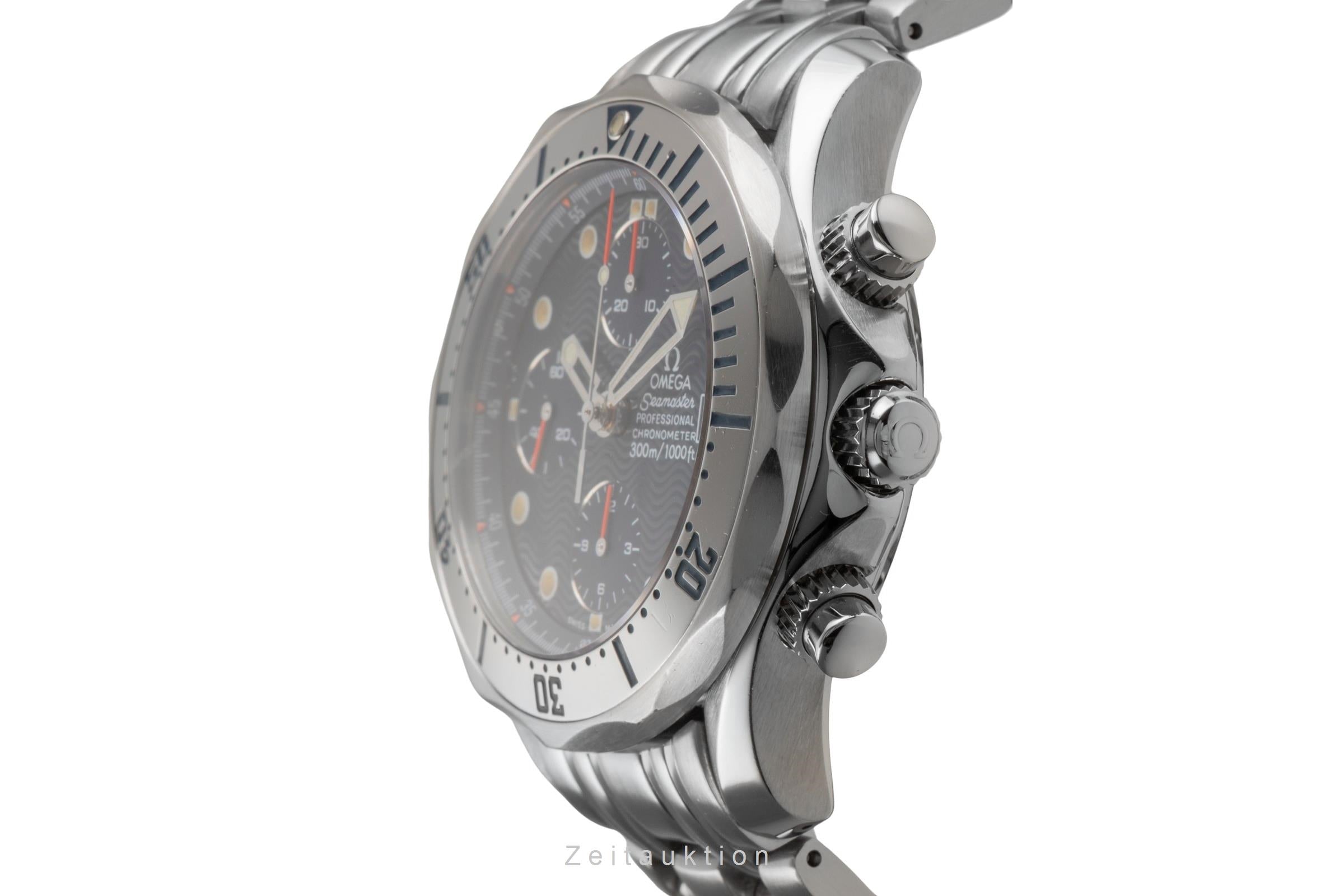 Omega Seamaster chronograph steel automatic men's watch 2598.80.00  [2503020]