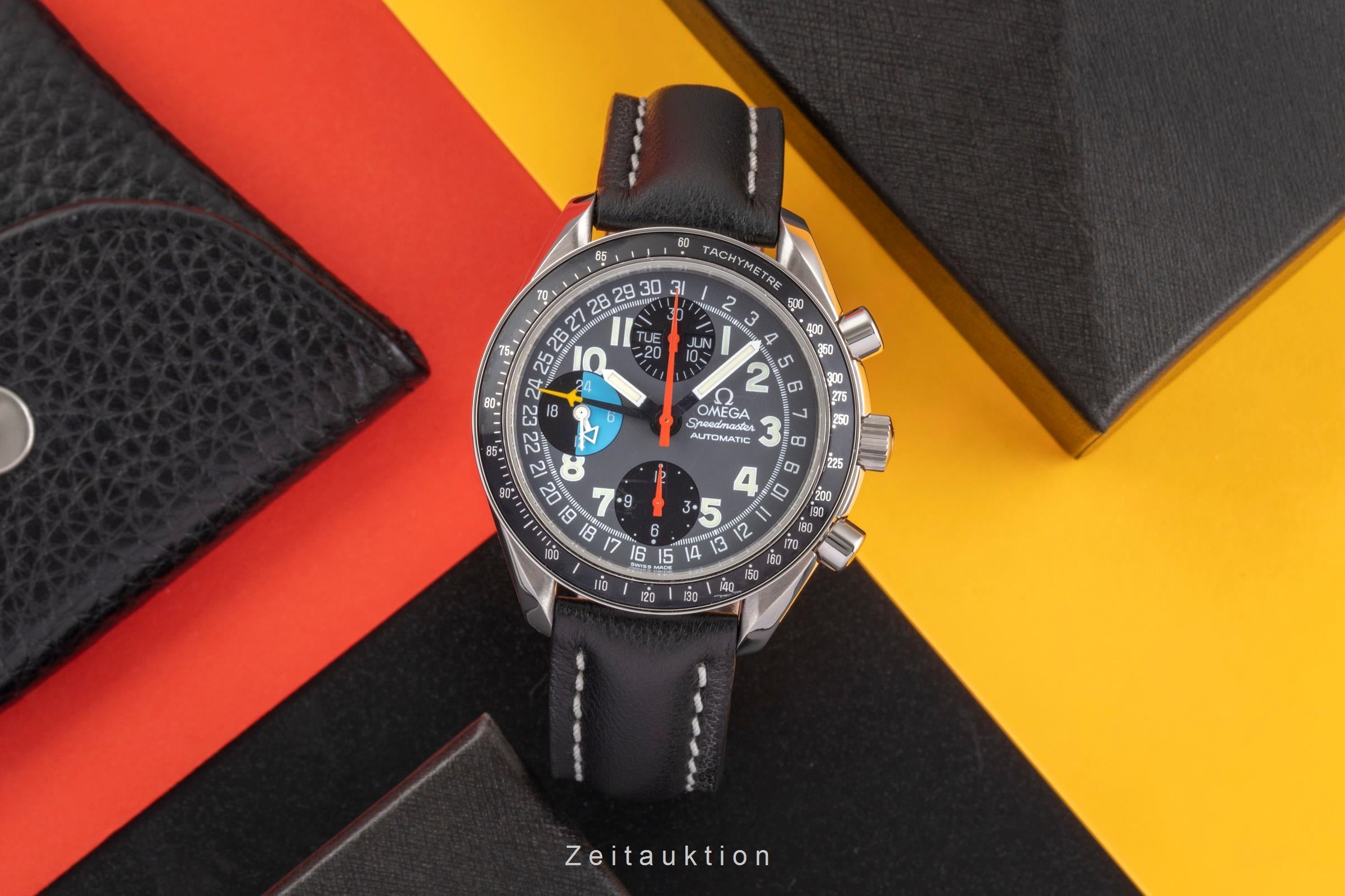 Omega Speedmaster Date chronographe acier automatique montre pour hommes 3520.53.00  [2503023]