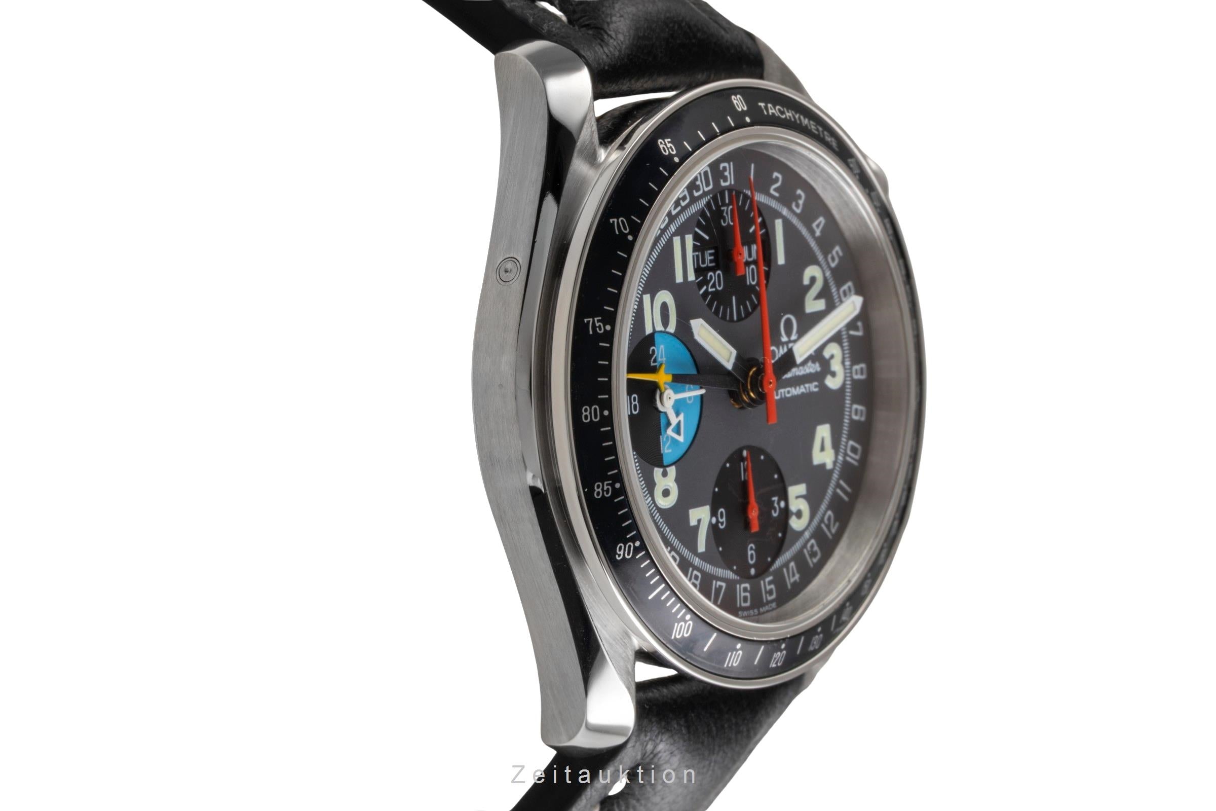 Omega Speedmaster Date chronographe acier automatique montre pour hommes 3520.53.00  [2503023]