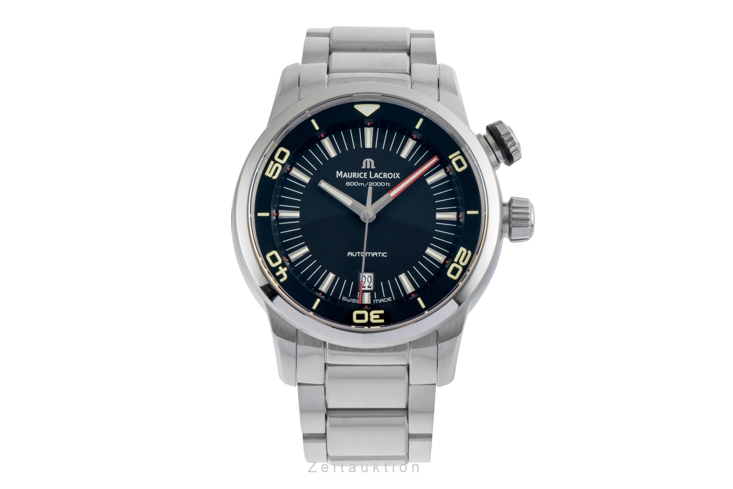 Maurice Lacroix Pontos acciaio automatismo orologio da uomo PT6248-55002-330	  [2503024]