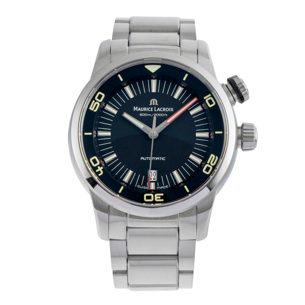 Maurice Lacroix Pontos acciaio automatismo orologio da uomo PT6248-55002-330	  [2503024]