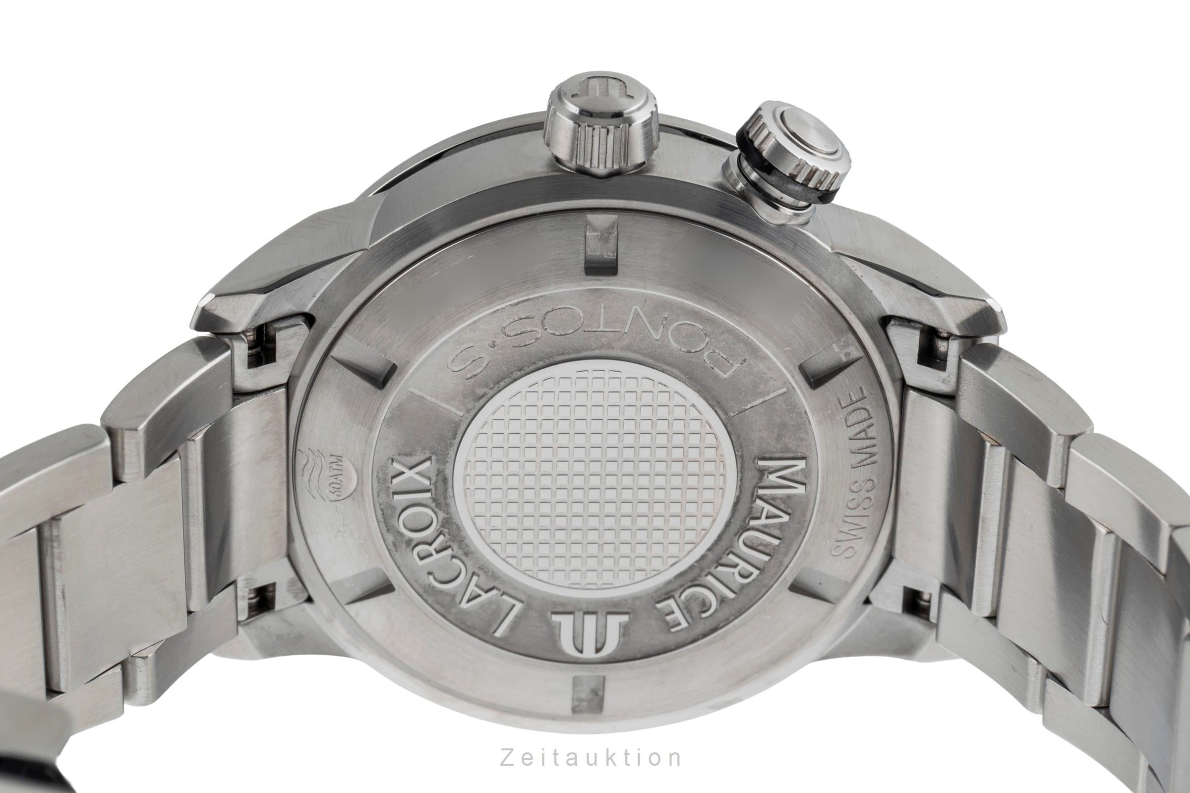 Maurice Lacroix Pontos acciaio automatismo orologio da uomo PT6248-55002-330	  [2503024]